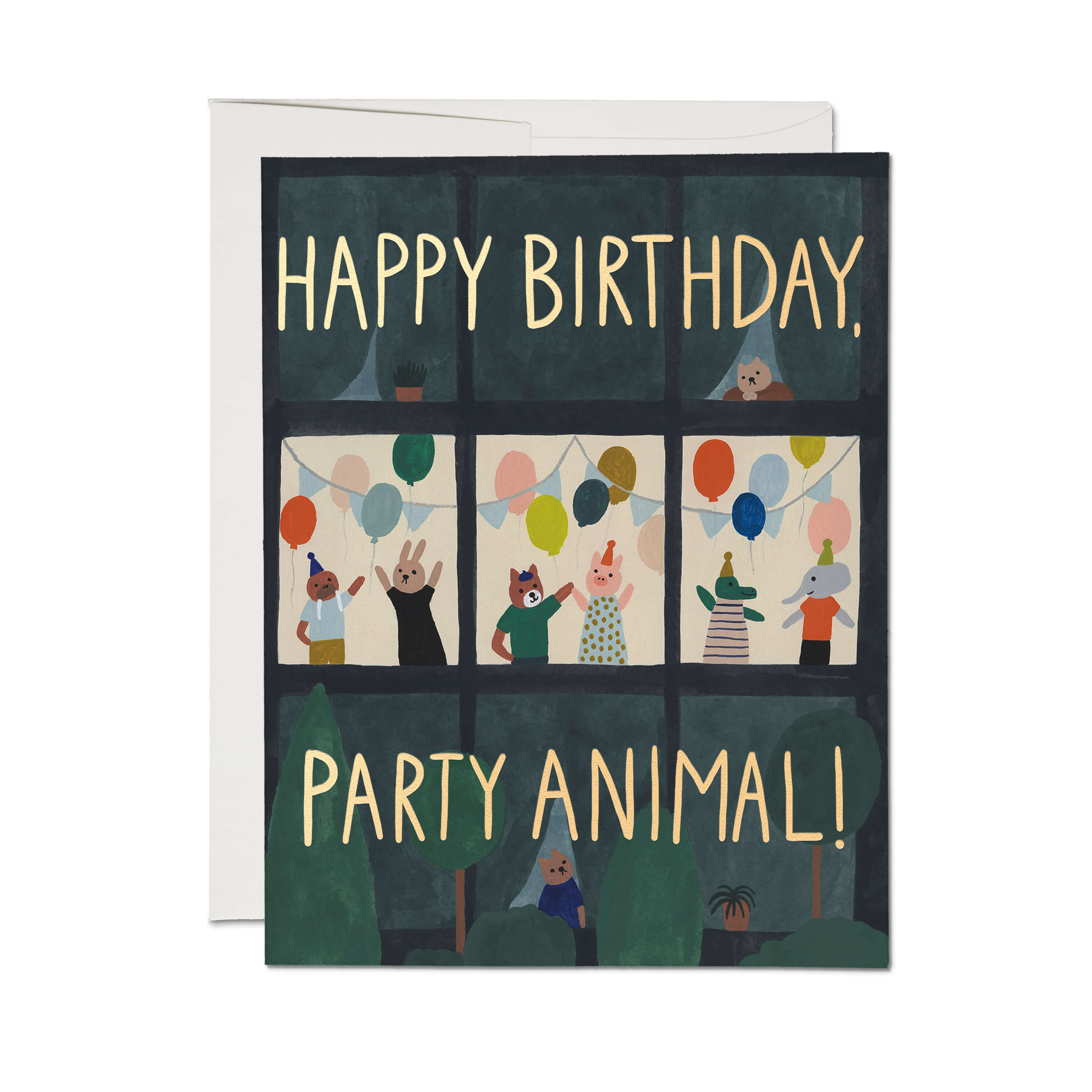 Animal House greeting card Single