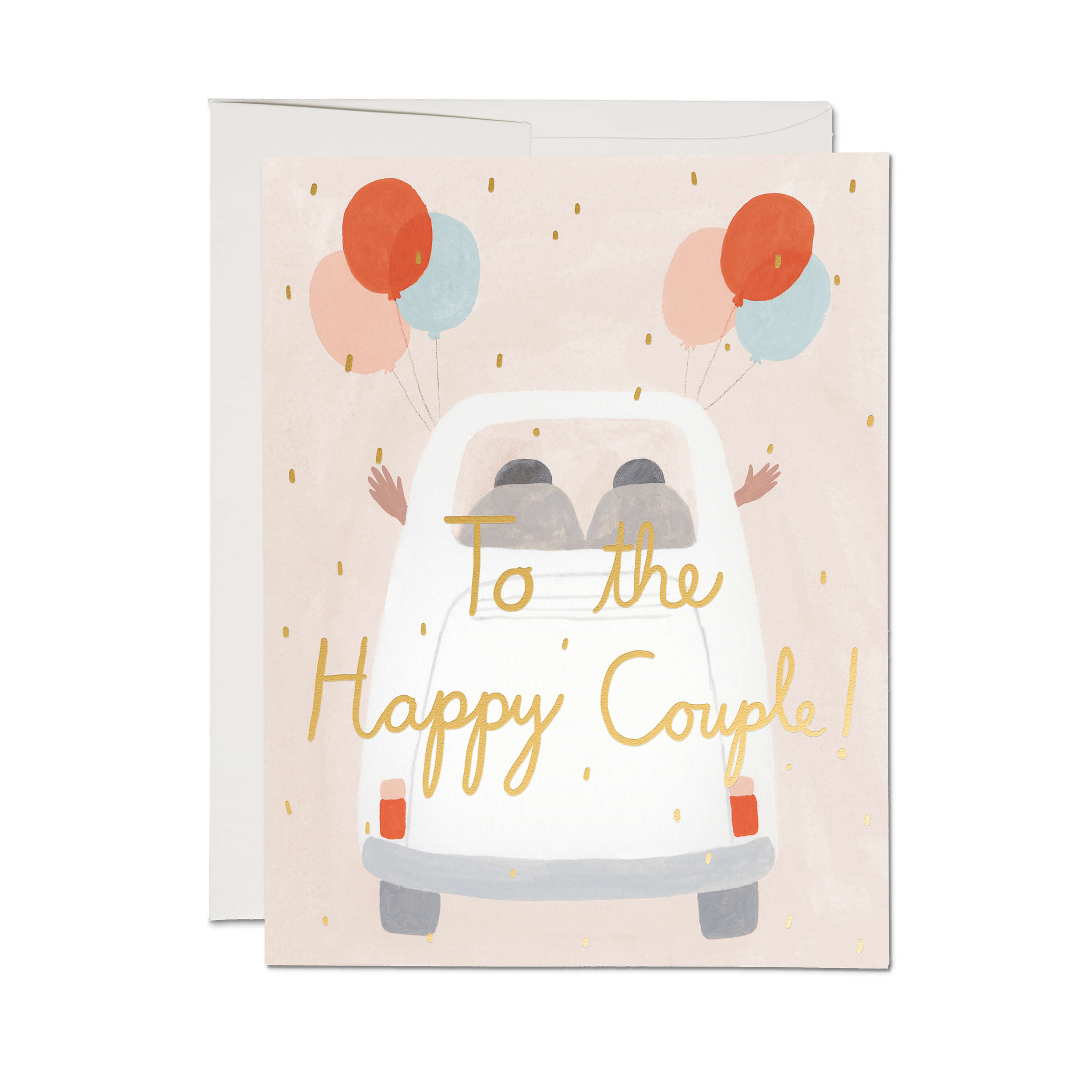 Away They Go greeting card Single