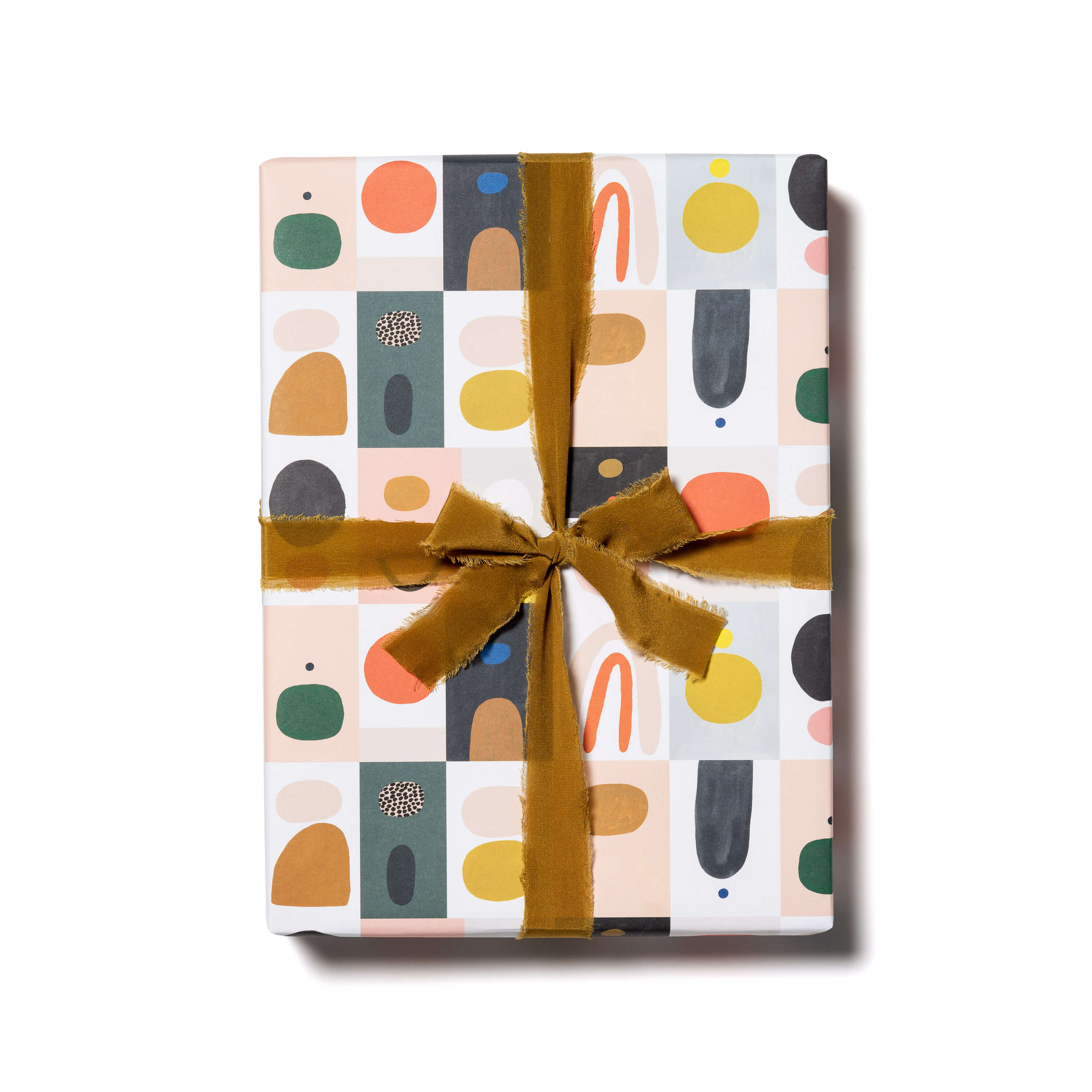 Color Block wrapping paper SINGLE