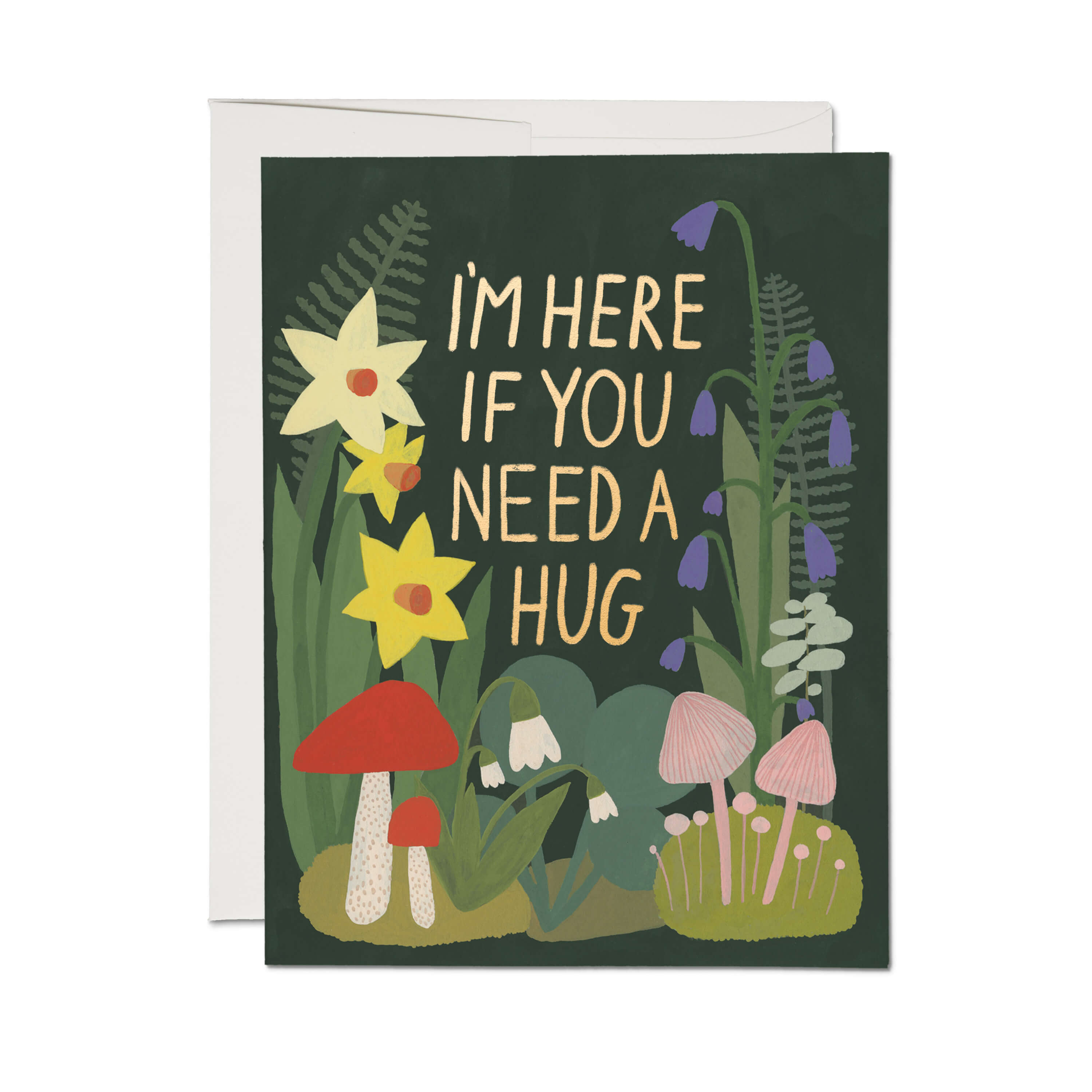 Garden Hugs greeting card Single