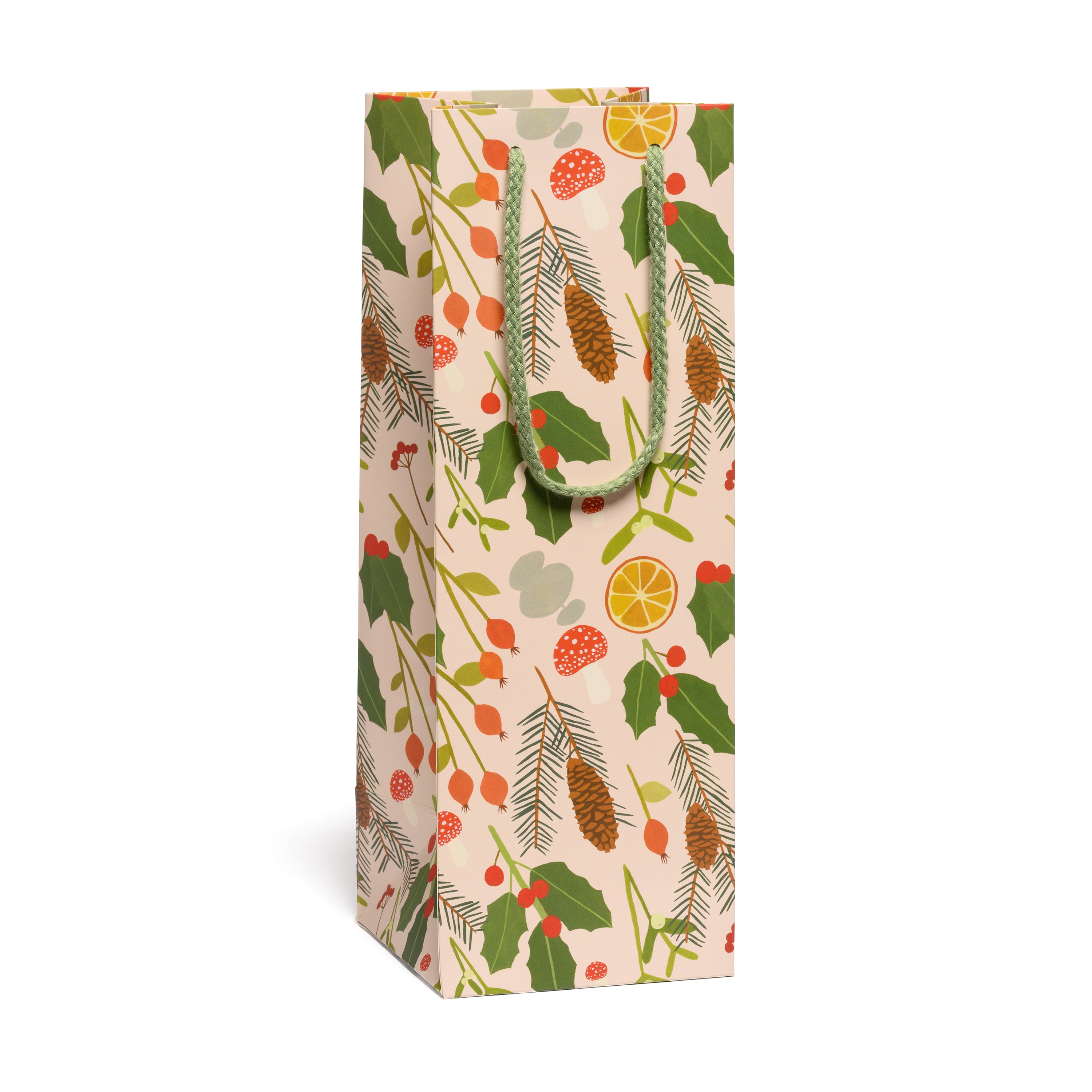 Holiday Greens booze bag