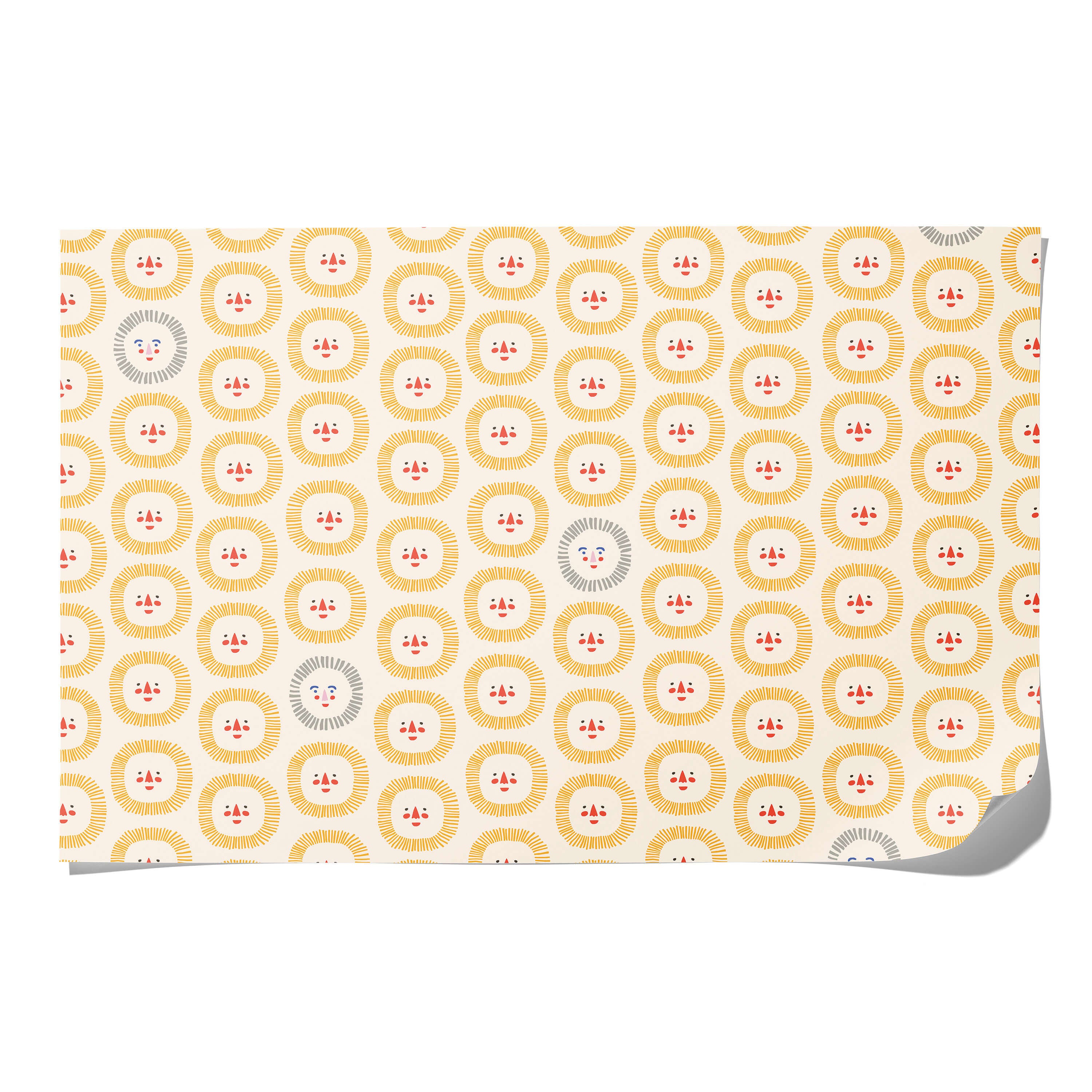 Sunshine Smiles wrapping paper Single