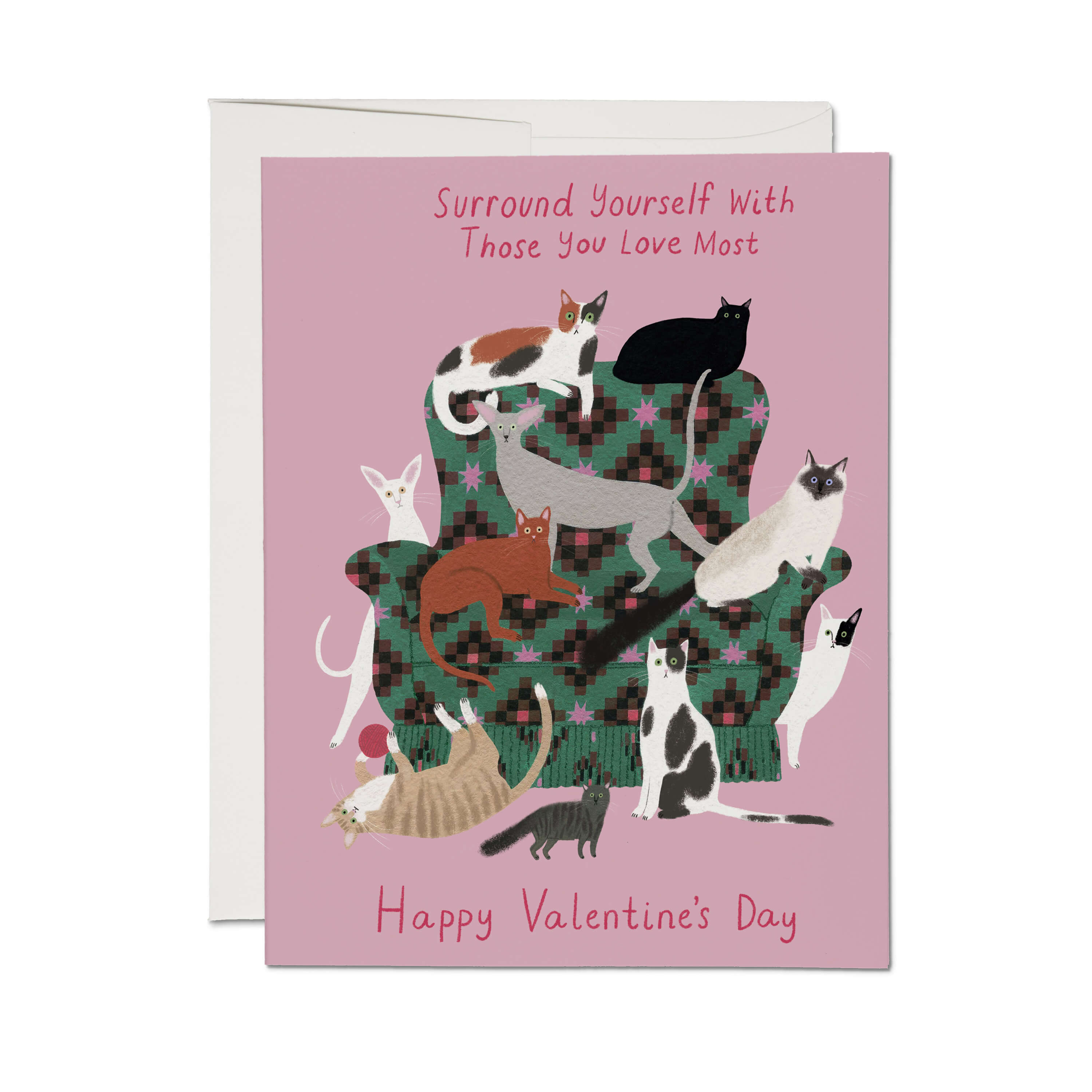 Surround Yourself greeting card Single