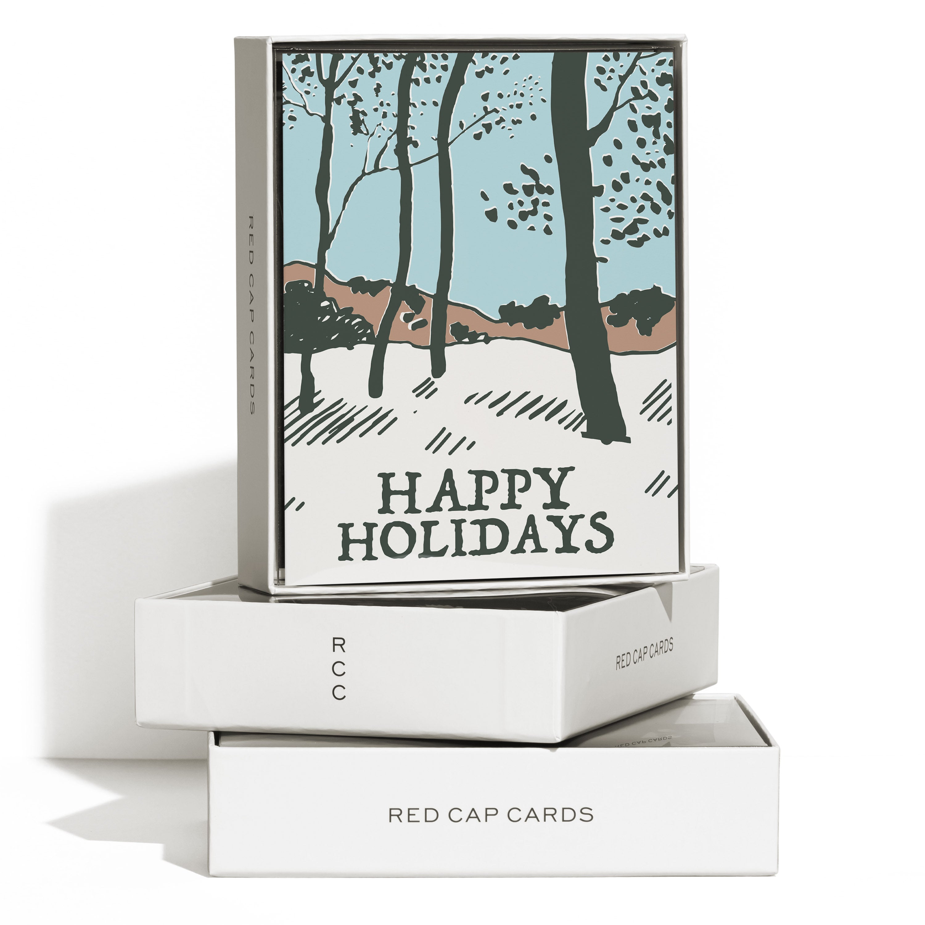 Snowy Forest greeting card