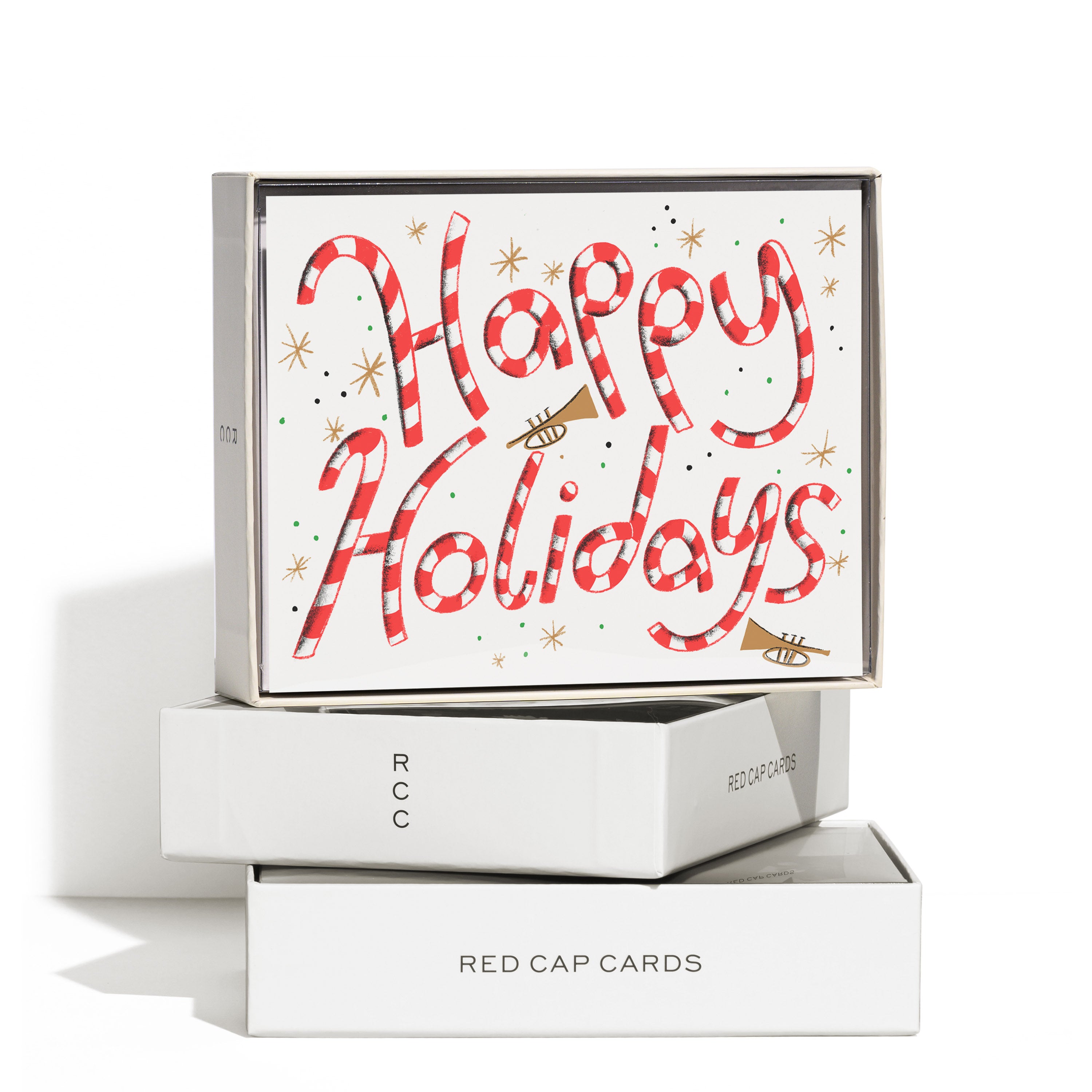 Candy Cane Holidays greeting card