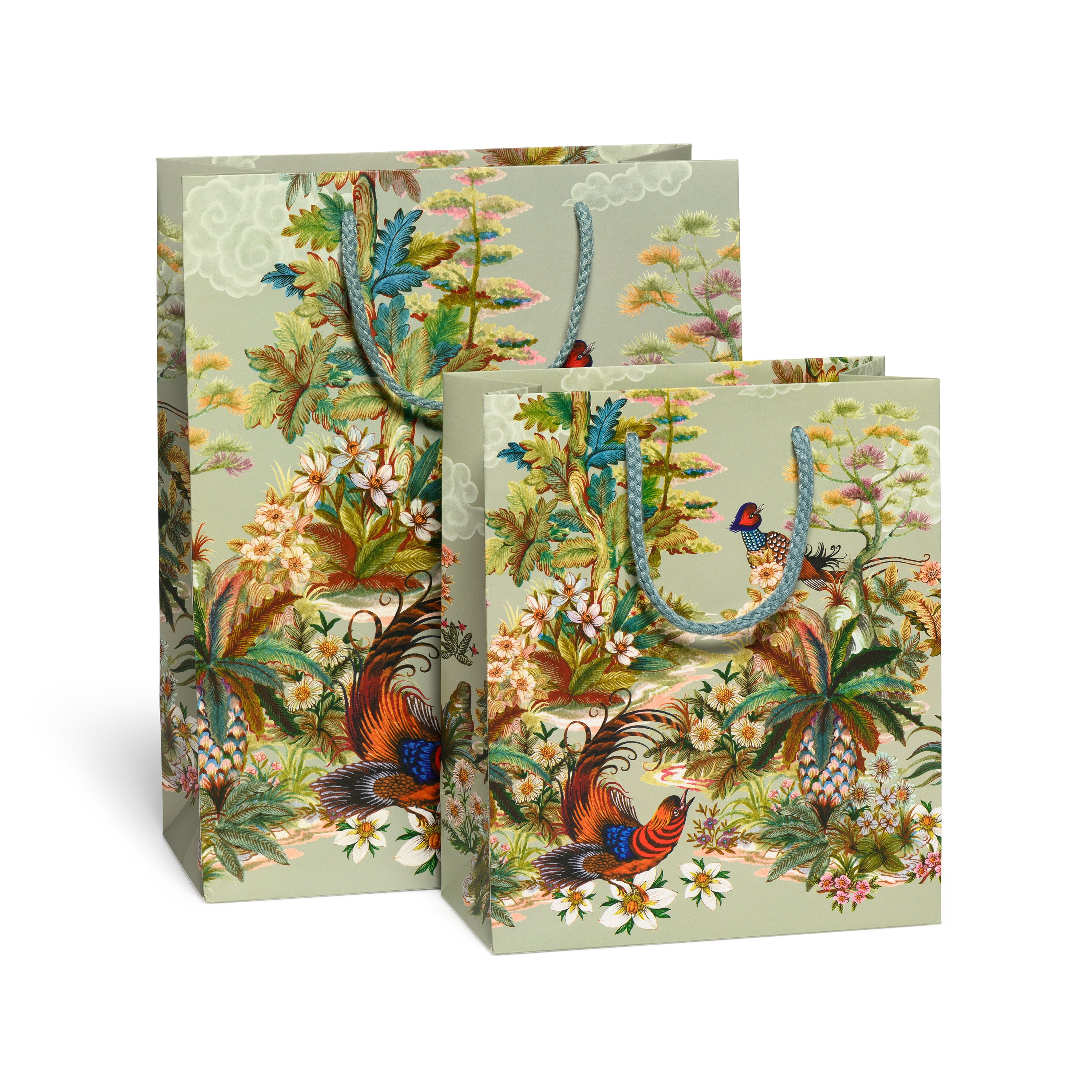 Quail Garden gift bags