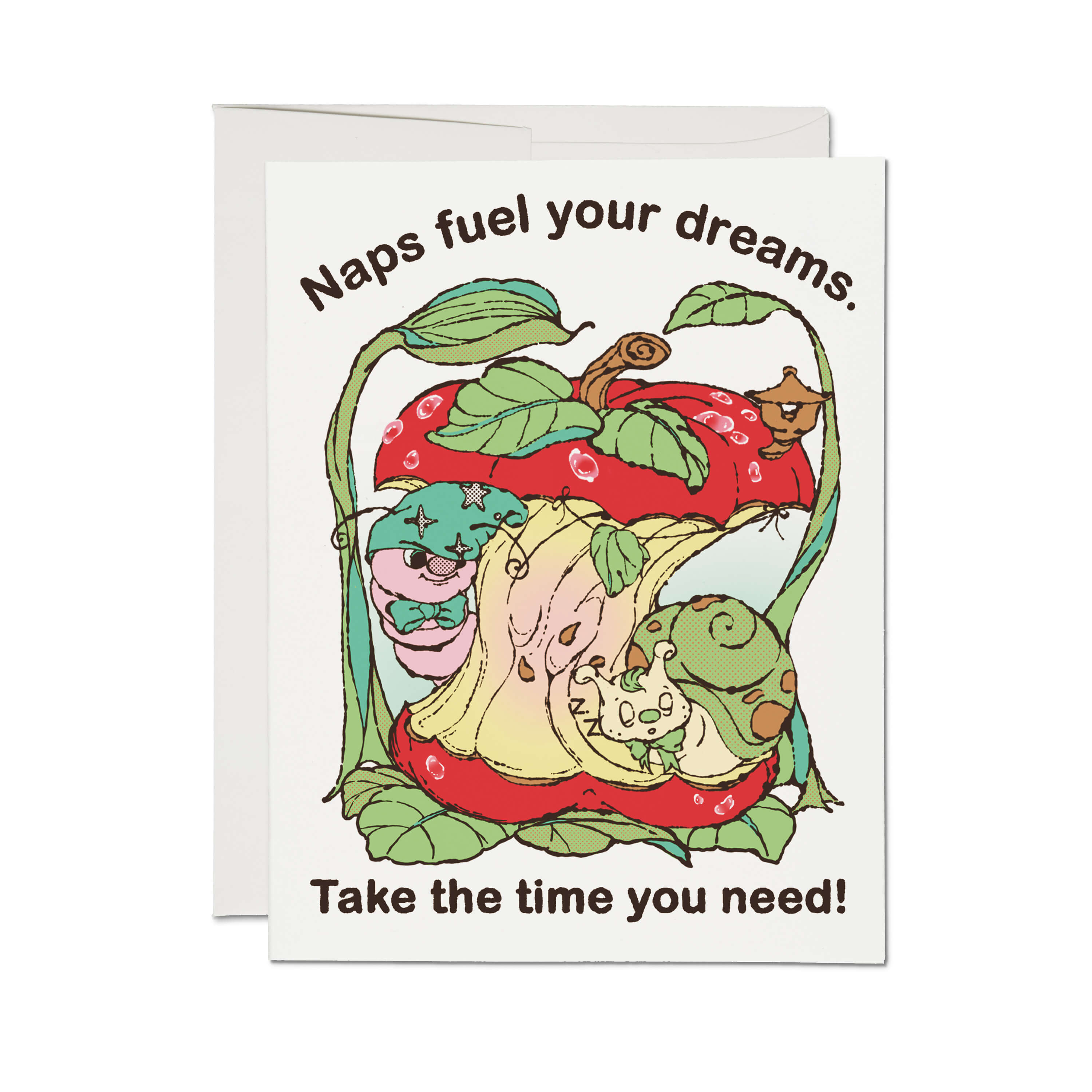 Naps Fuel Dreams greeting card Single