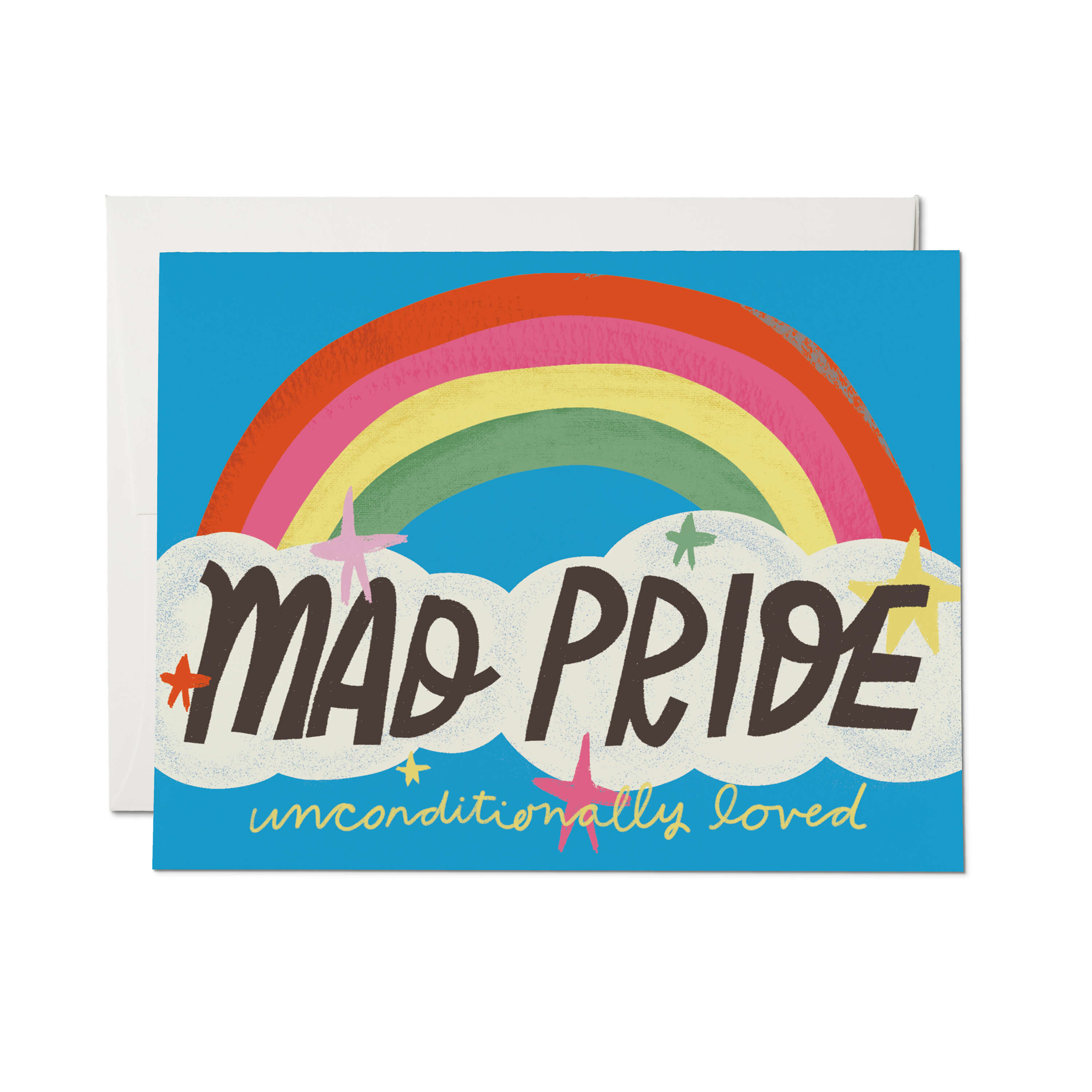 Mad Pride greeting card Single