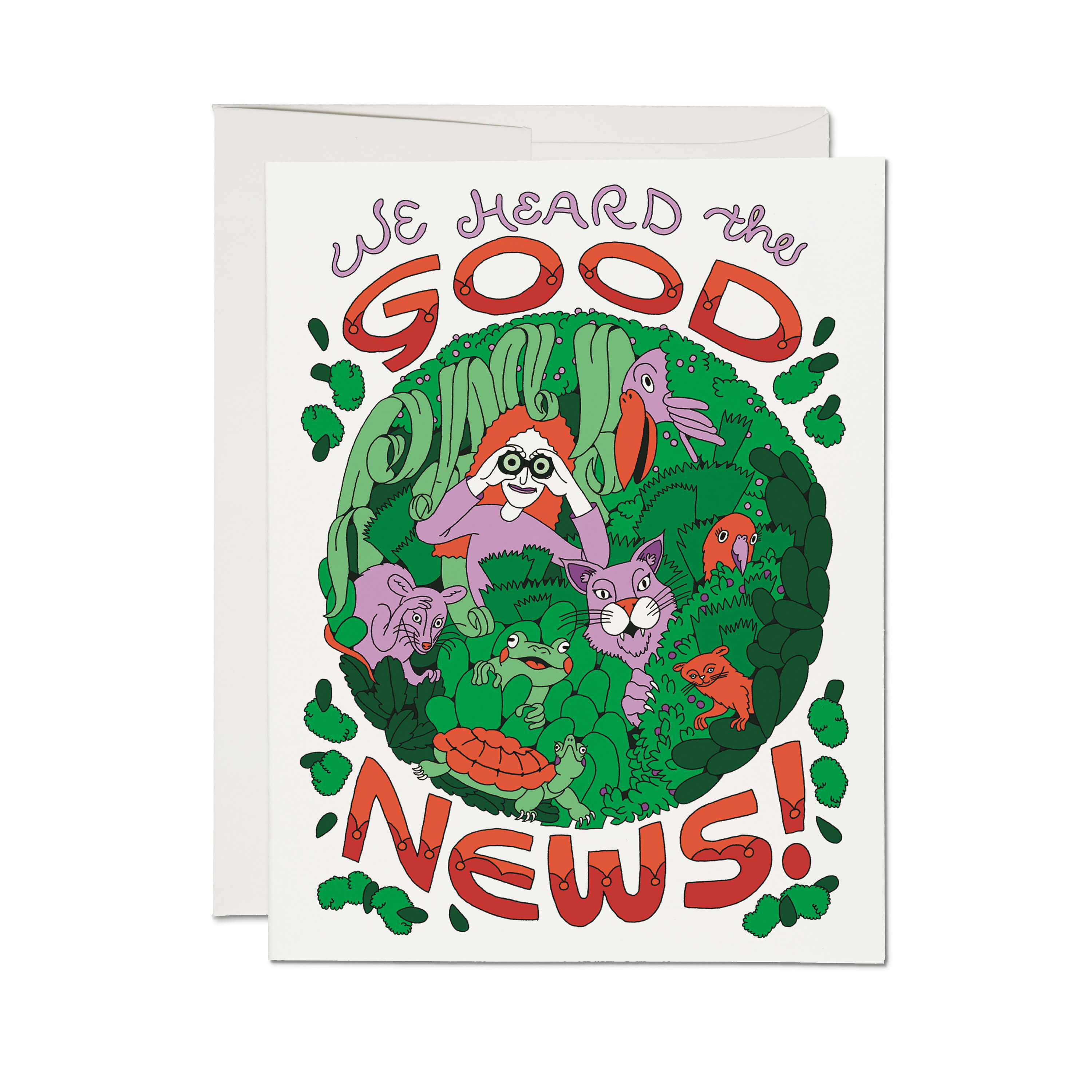 Good News greeting card Single