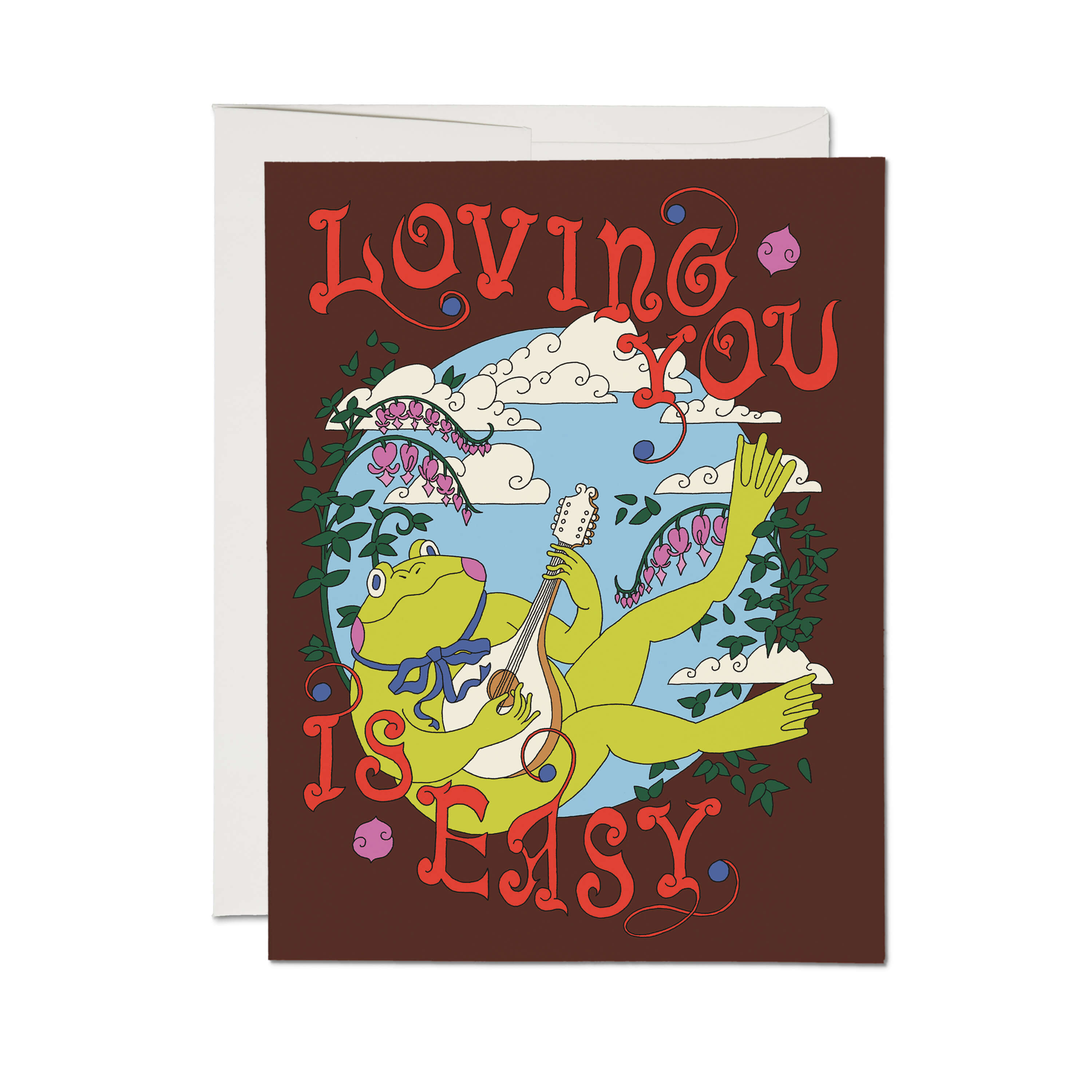 Loving You is Easy greeting card Single