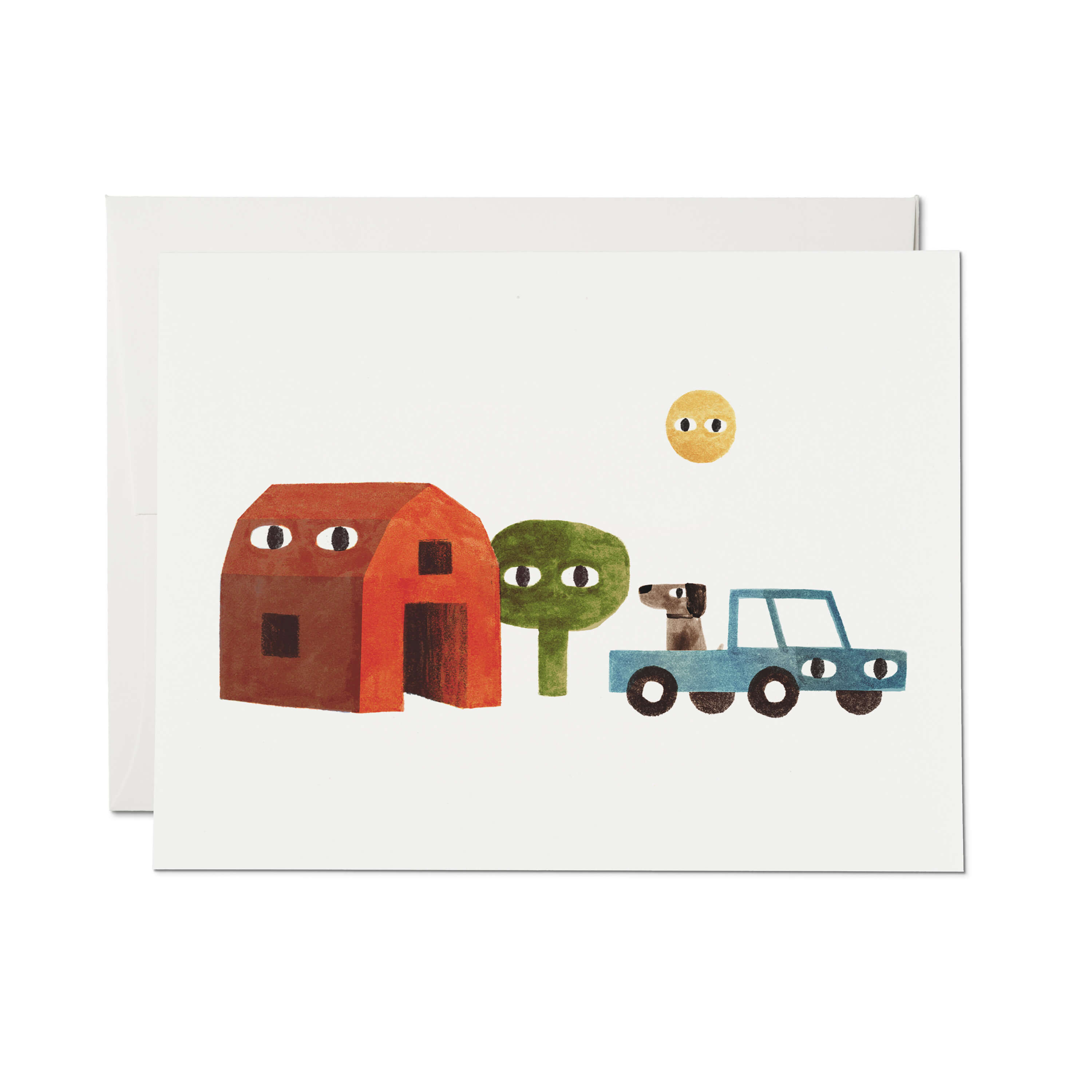 Pastoral Pals greeting card Single