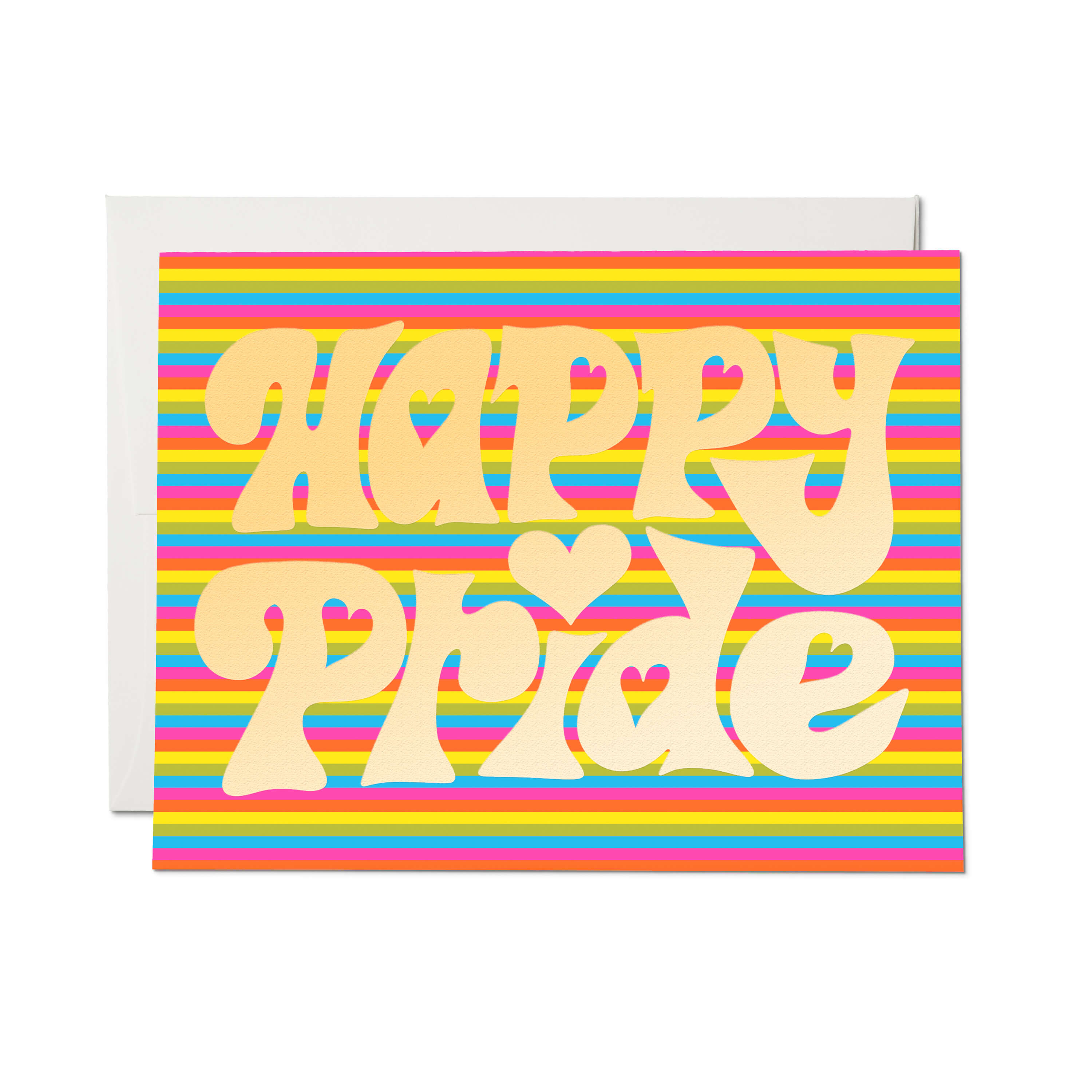 Happy Pride greeting card Single