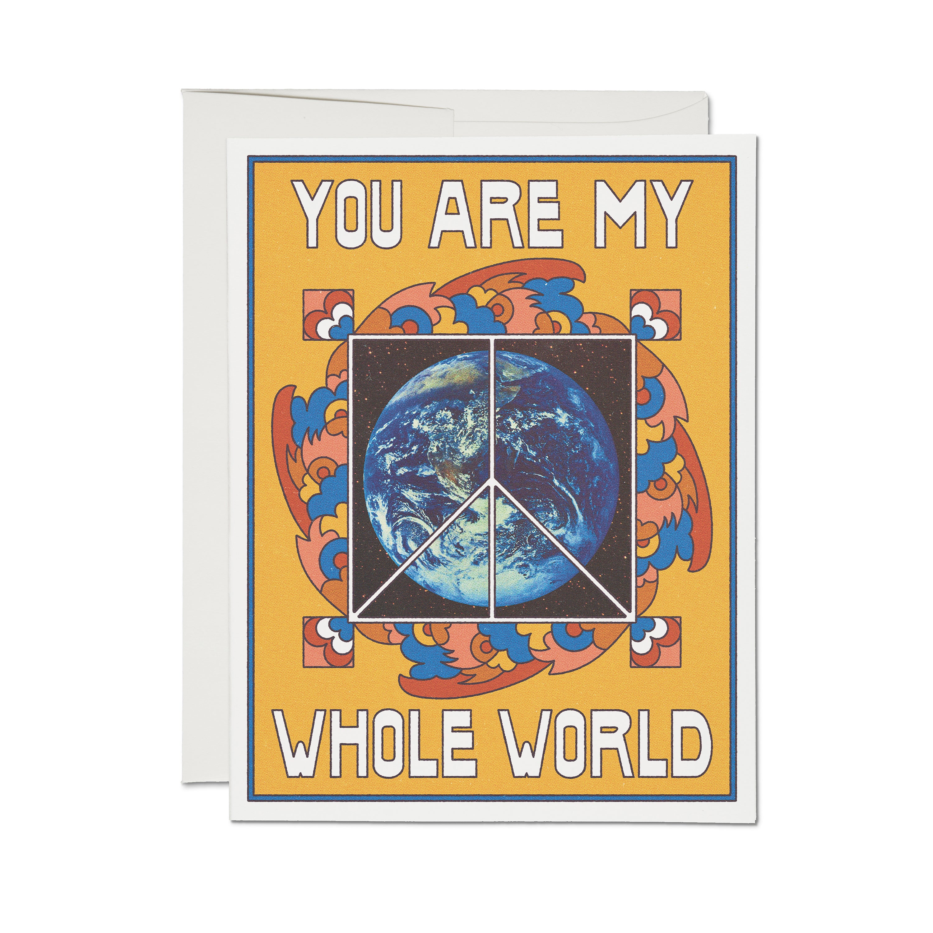 My Whole World greeting card Single