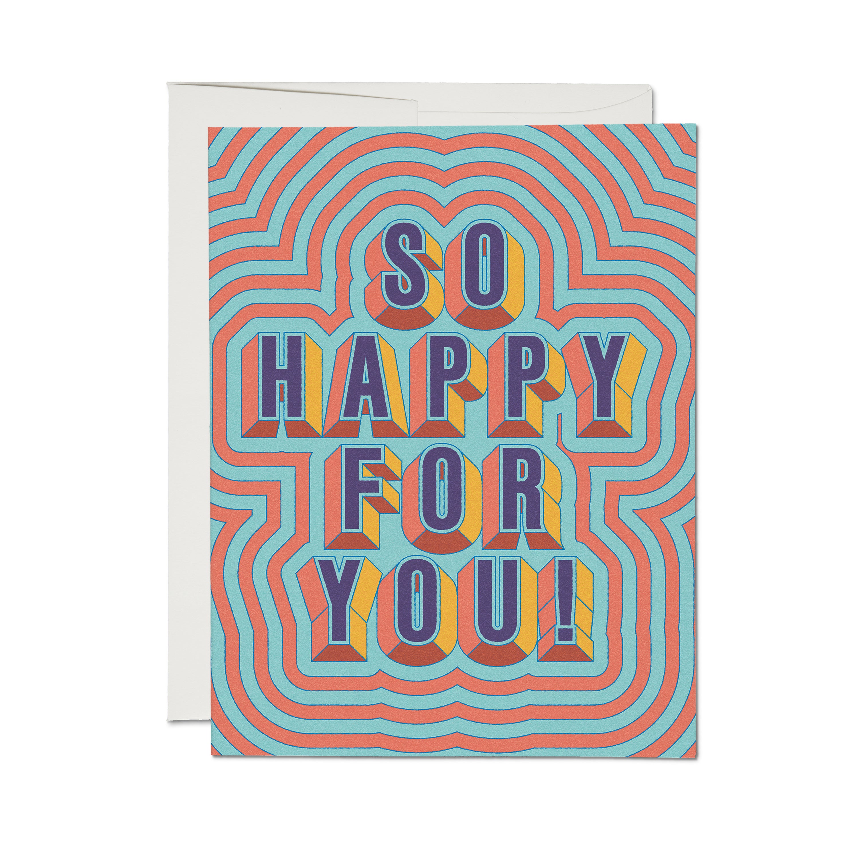 Happy For You greeting card Single