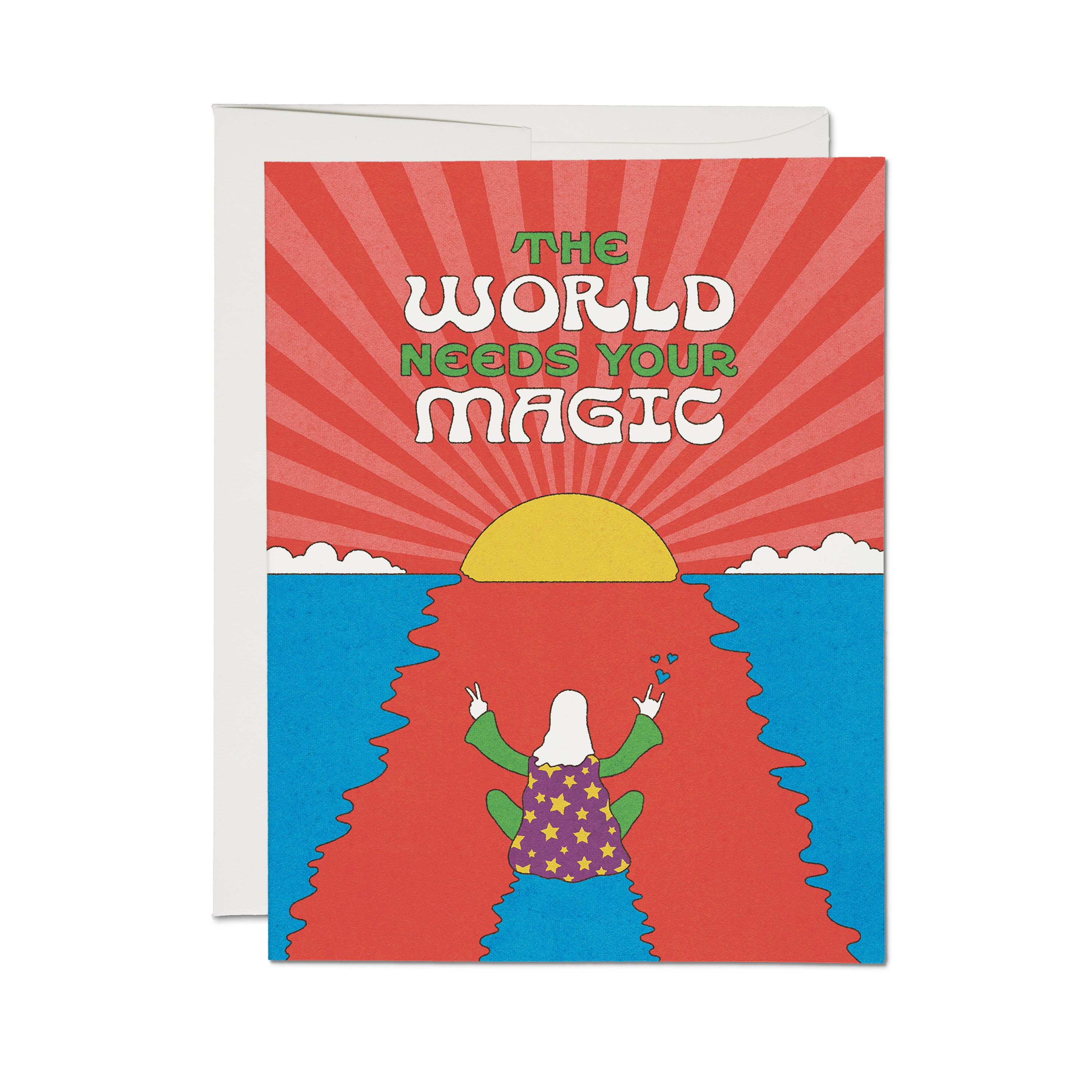 The World Needs You greeting card Single