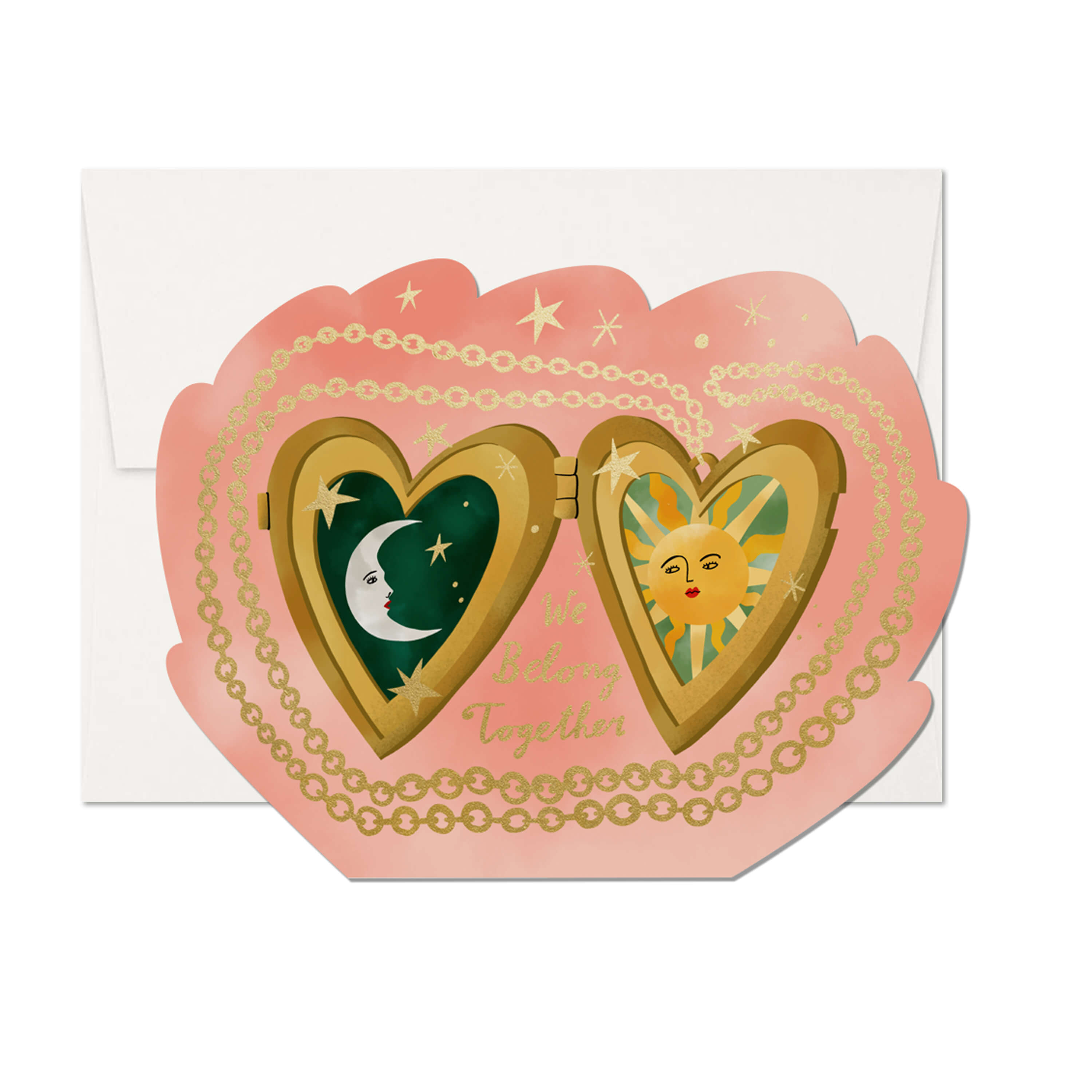 Locket Love greeting card Single