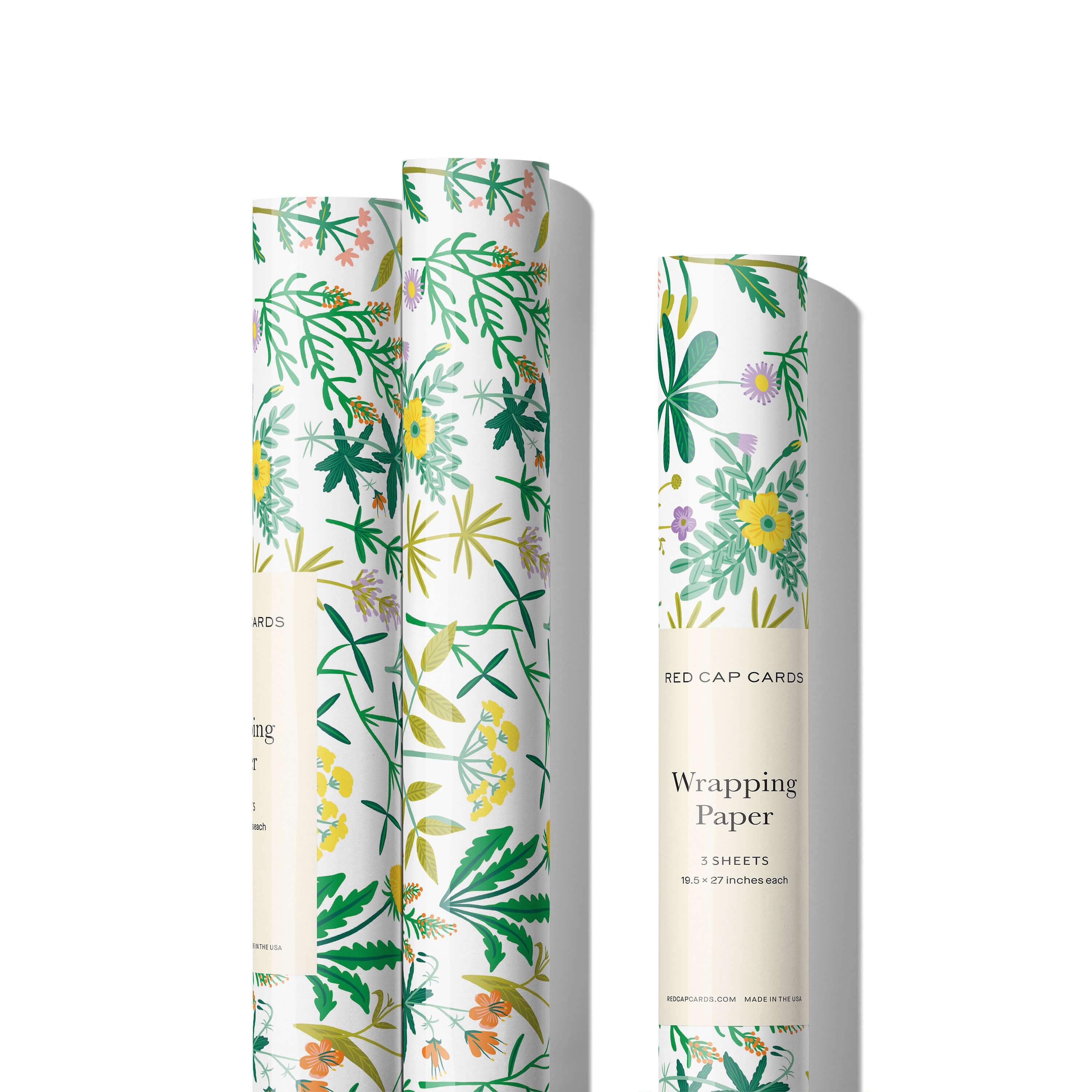 Growing Wild wrapping paper Single