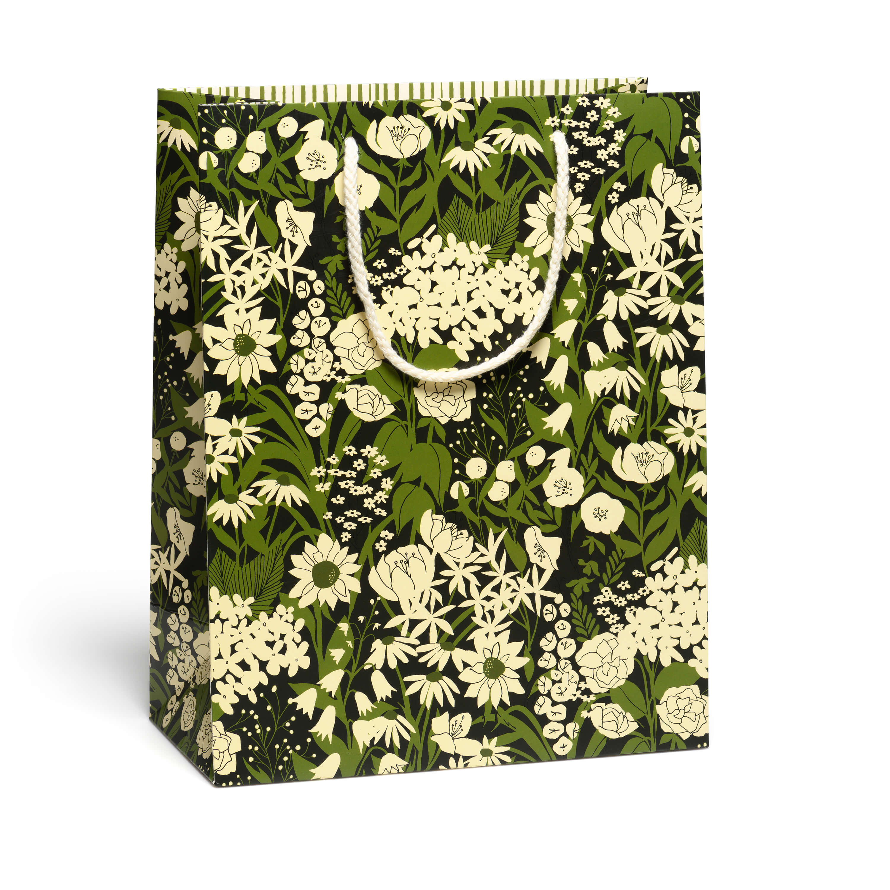 Olive Wild large gift bag Large