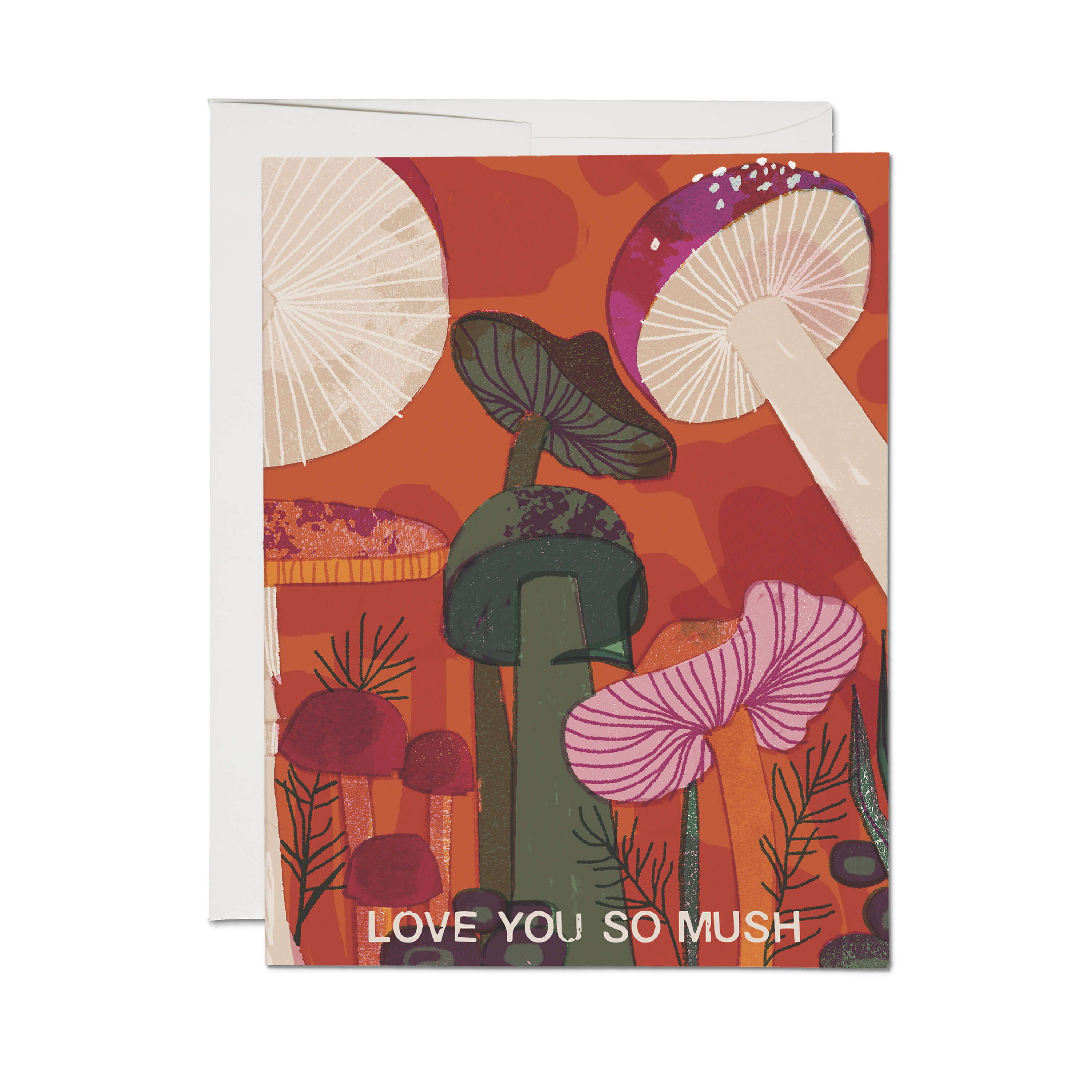 Love You So Mush greeting card Single