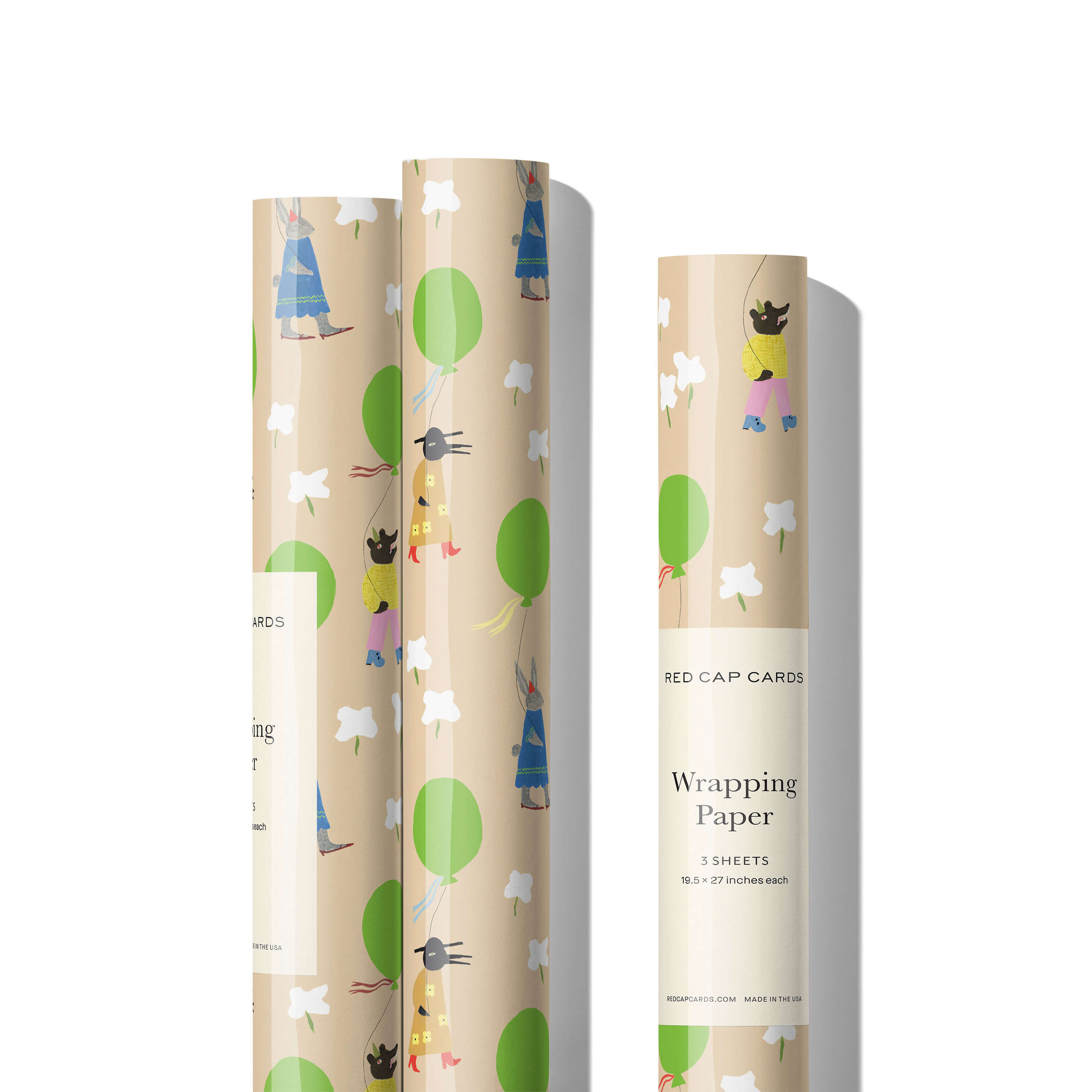 Birthday March wrapping paper Single