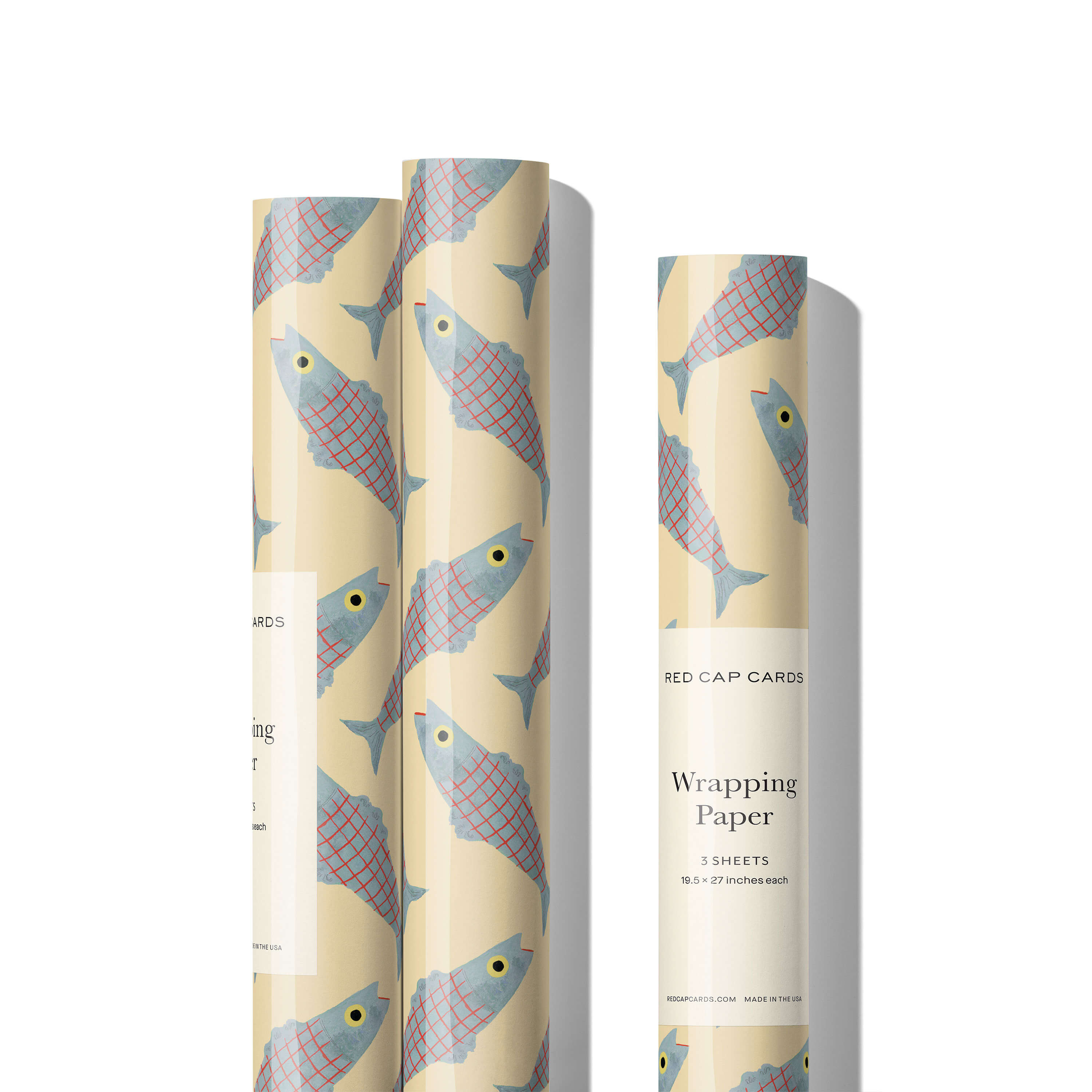 Herring wrapping paper Single