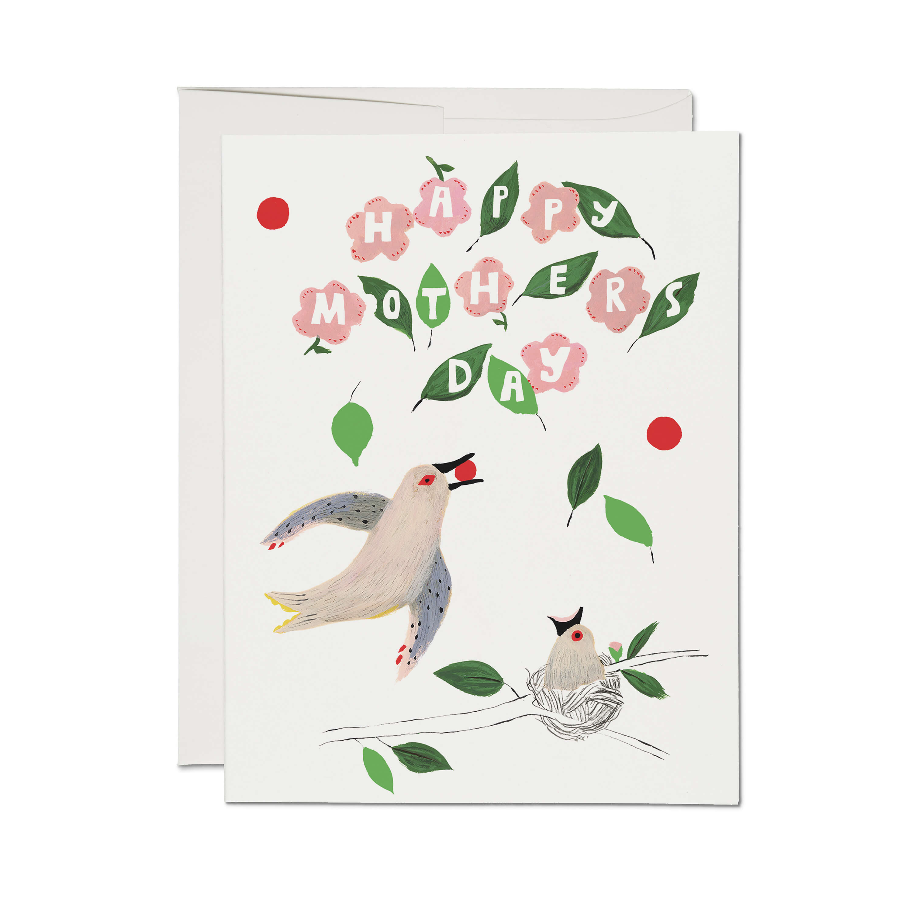 Nurturing Mother greeting card Single