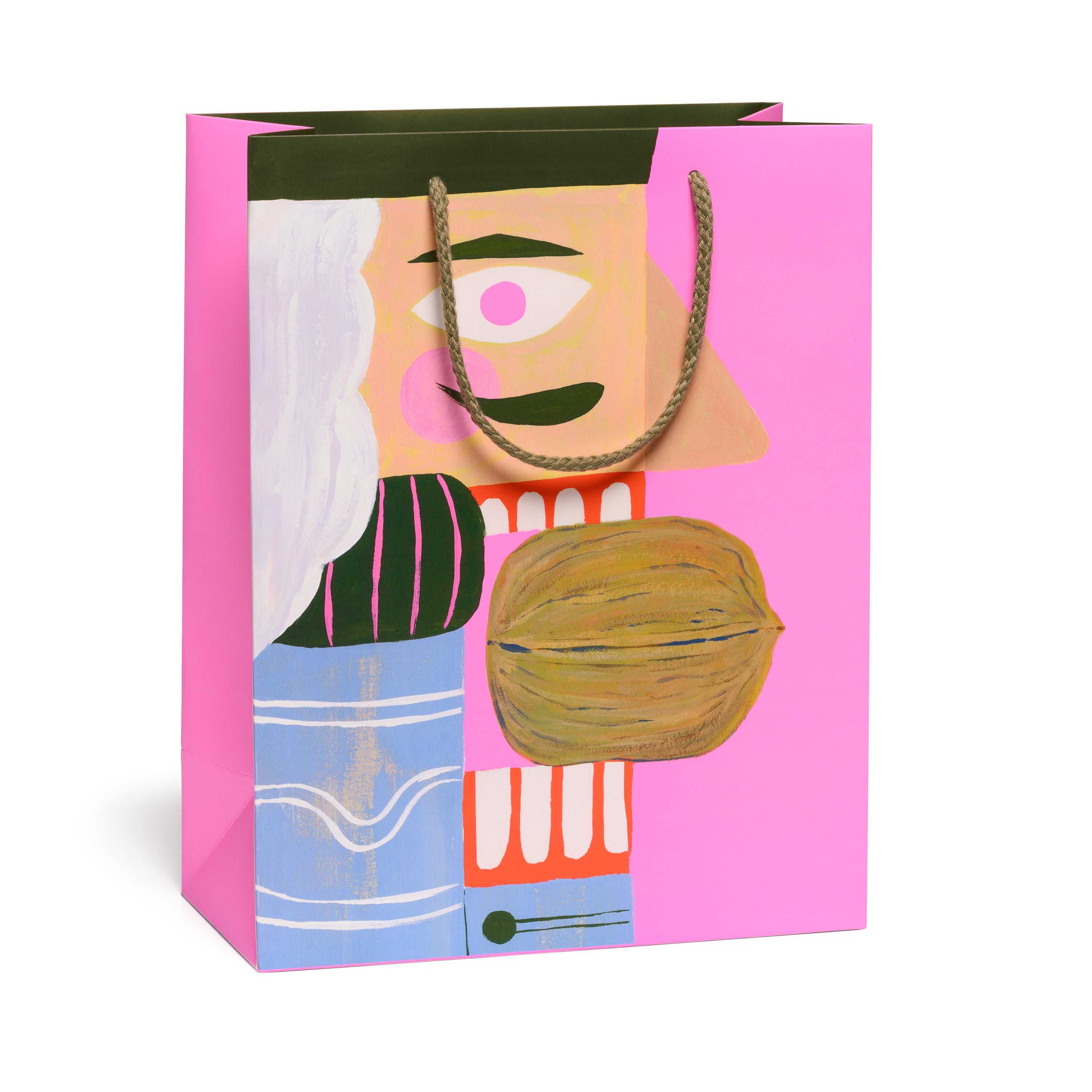 Nutty or Nice large gift bag