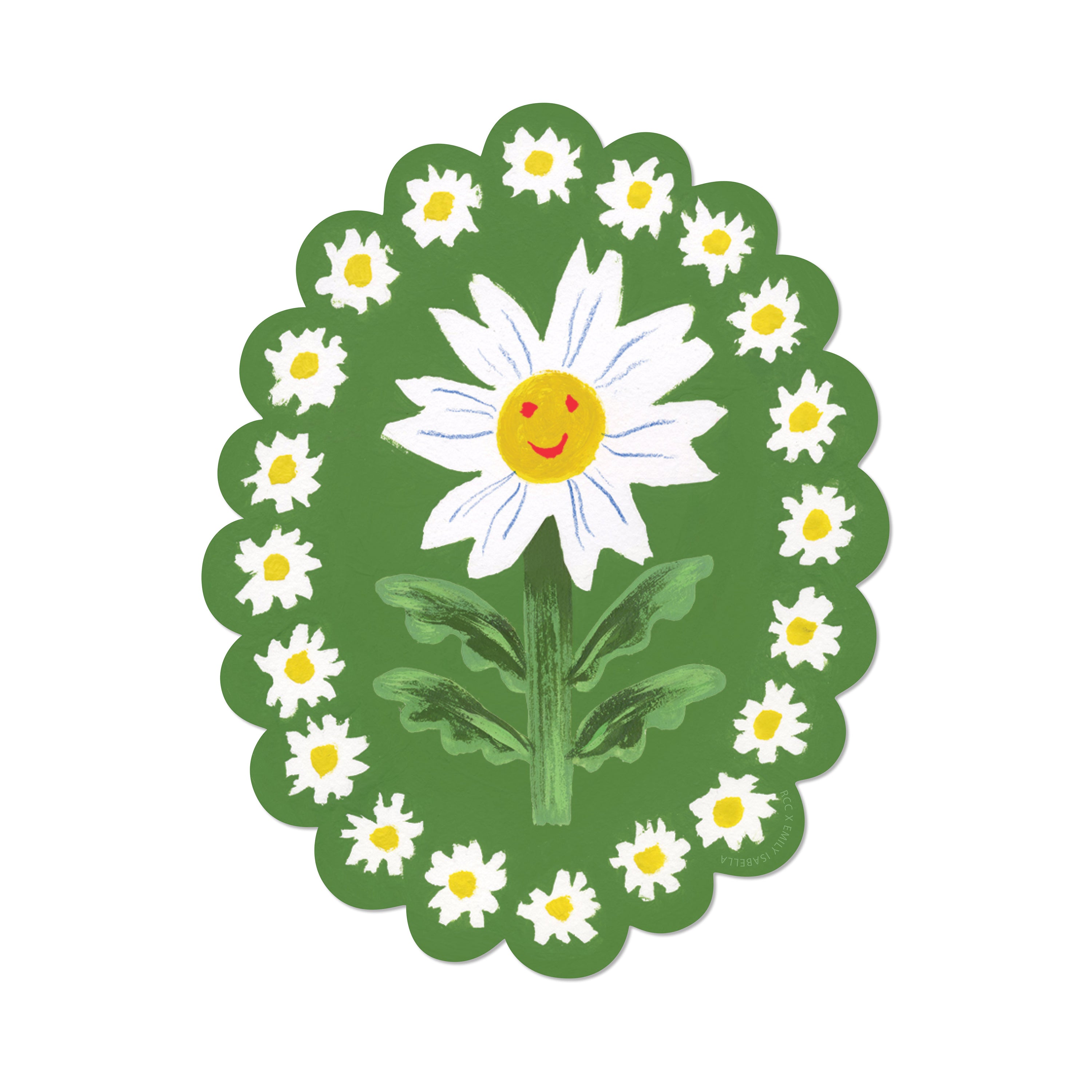 Daisy sticker