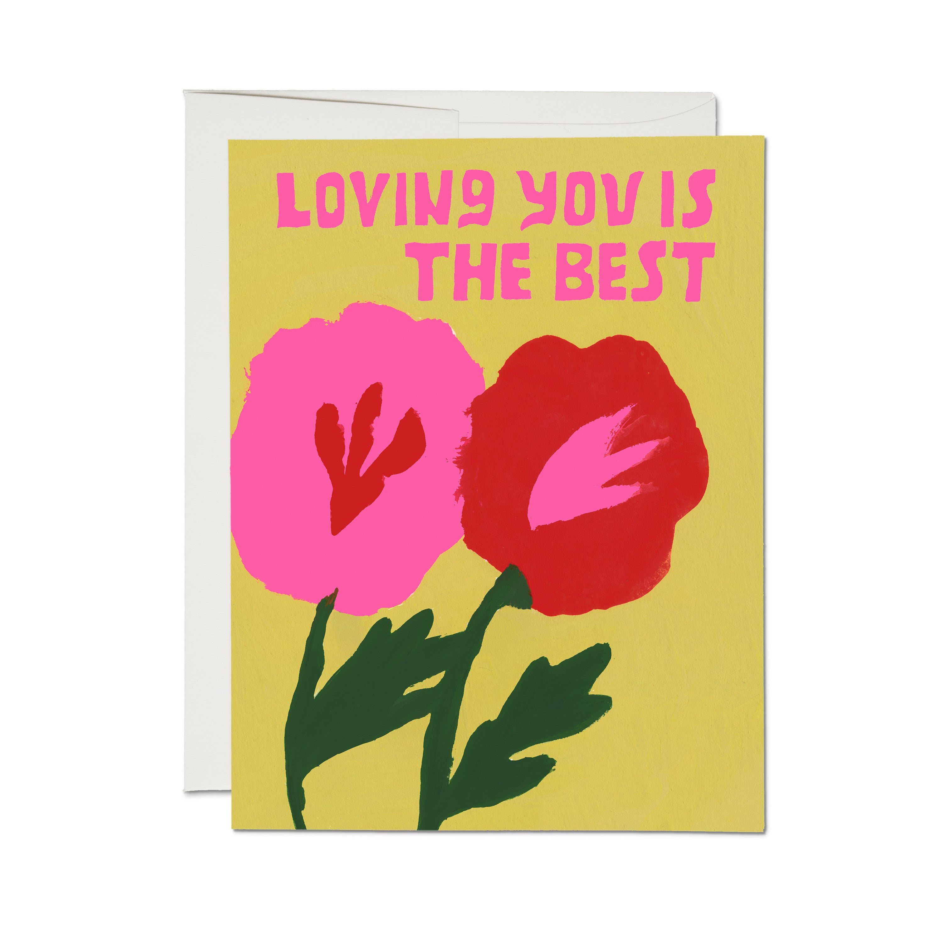 Loving You greeting card Single