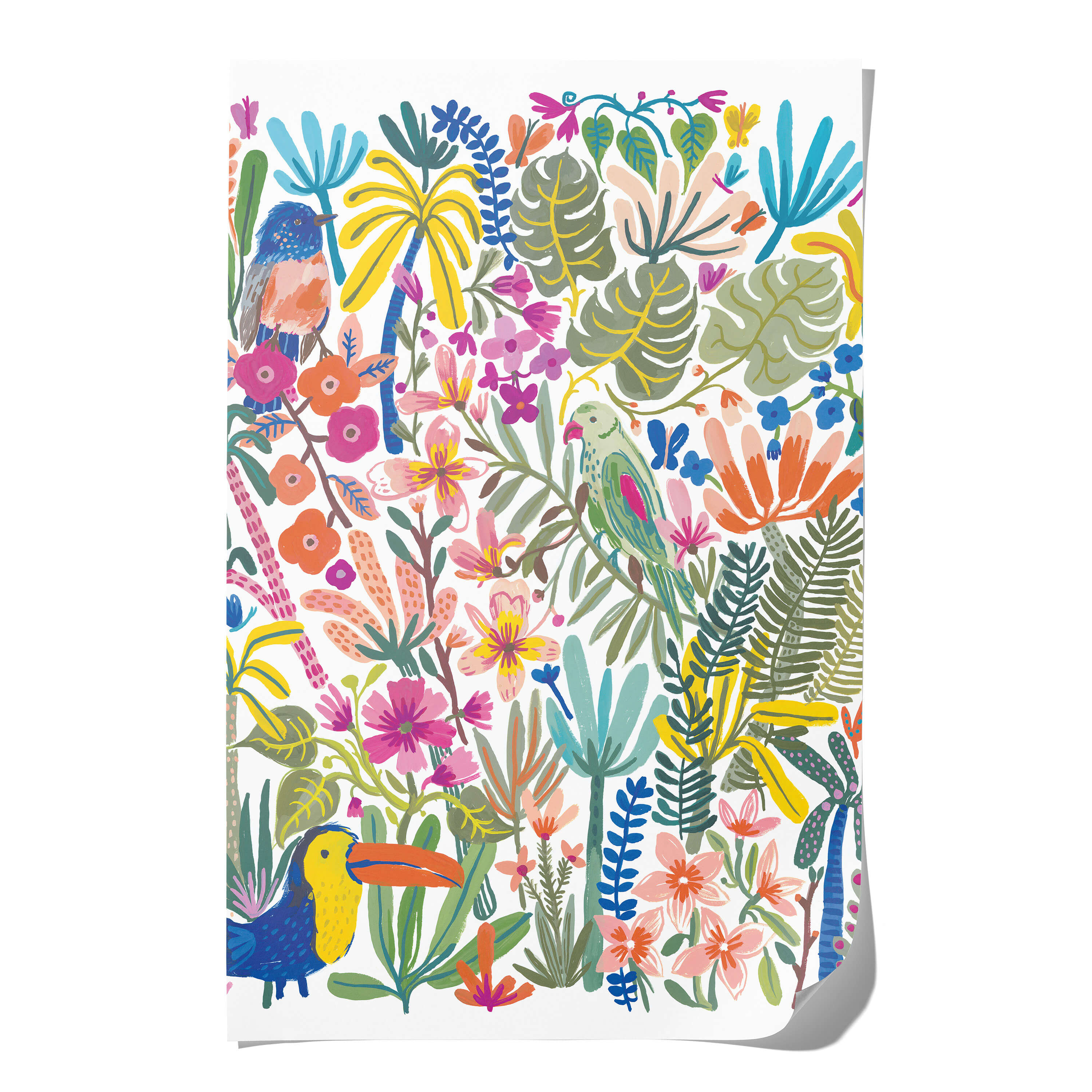 Tropical Jungle wrapping paper Single