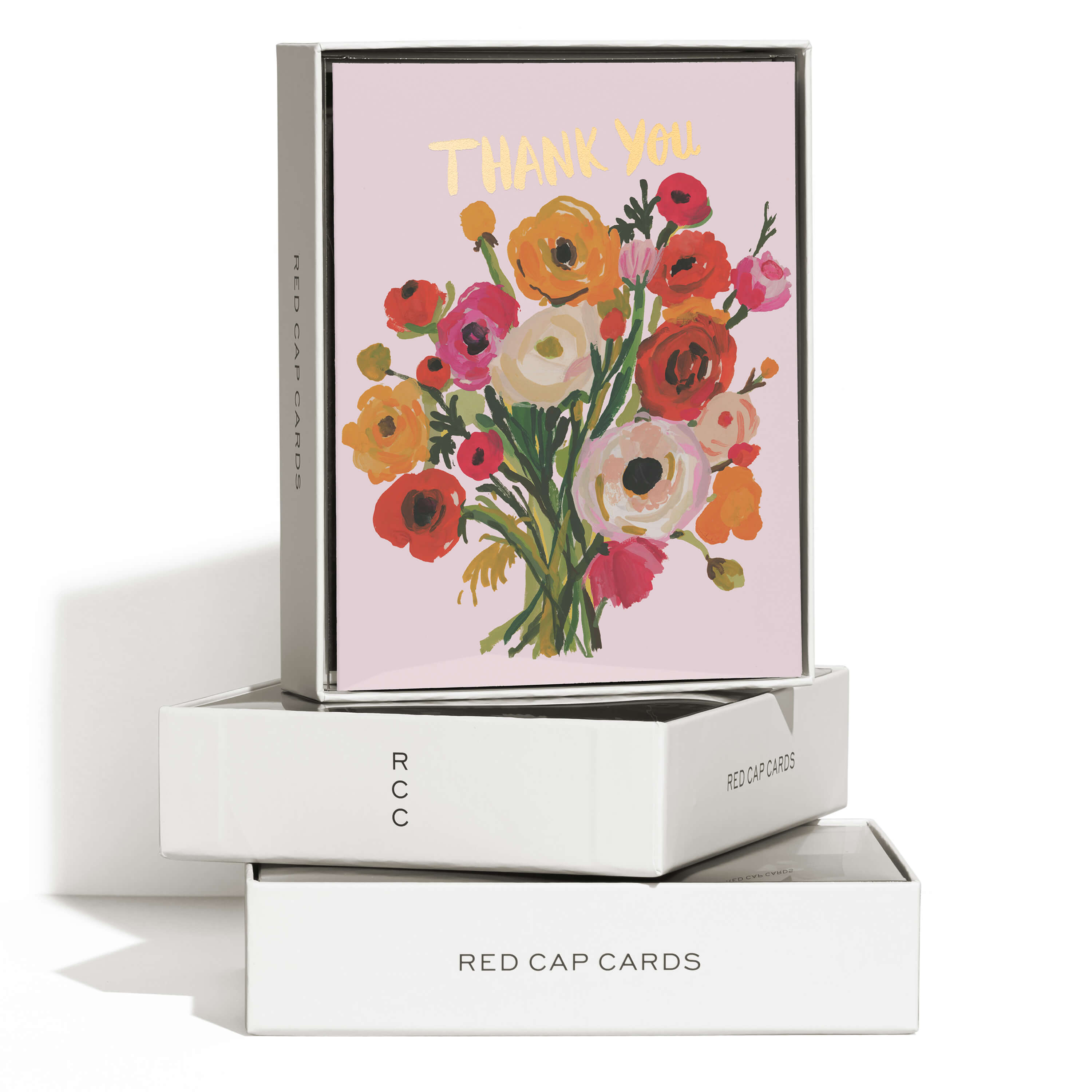 Ranunculus Bouquet greeting card Single