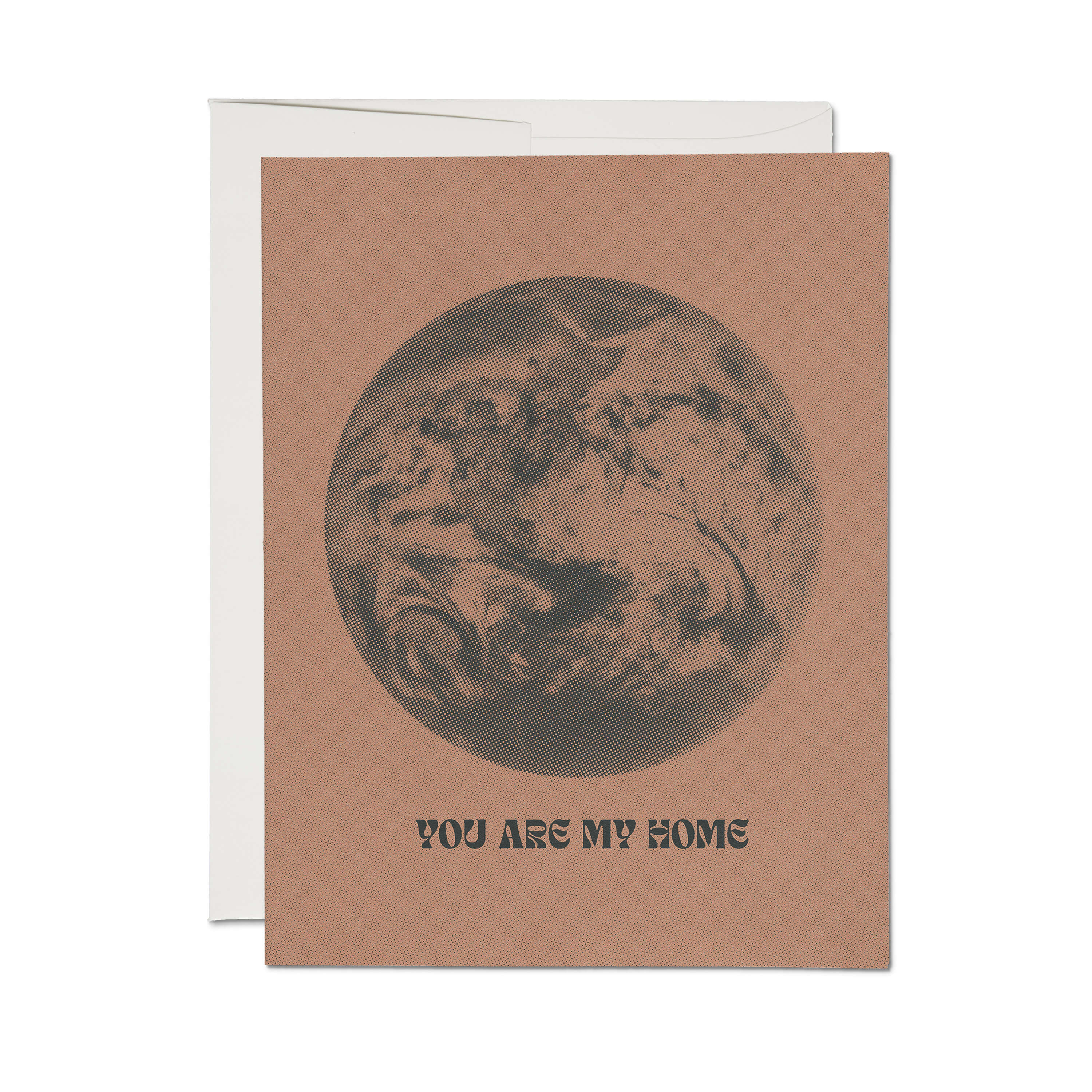 My Home greeting card Single