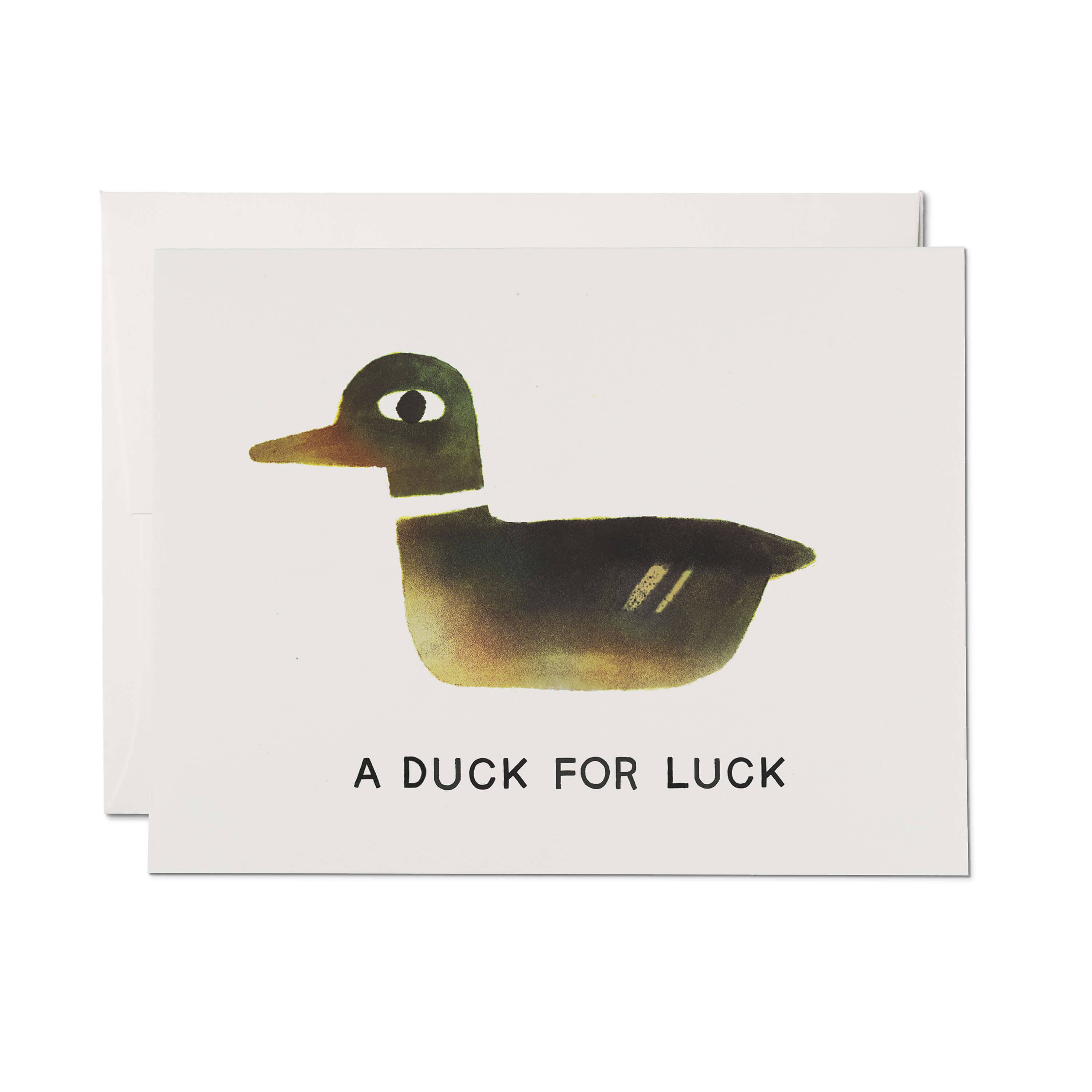 A Duck greeting card Single