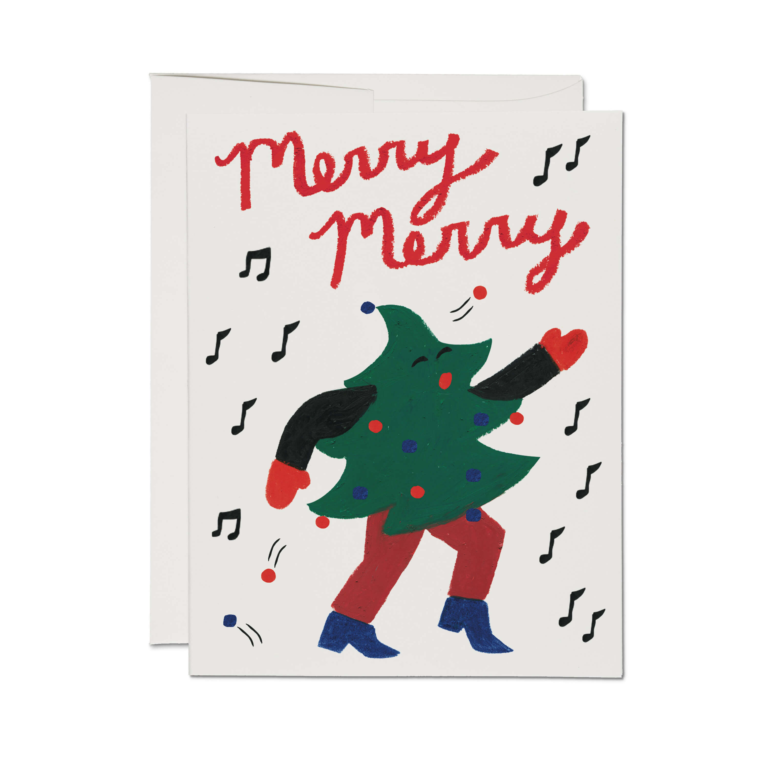 Dancing Tree greeting card Single