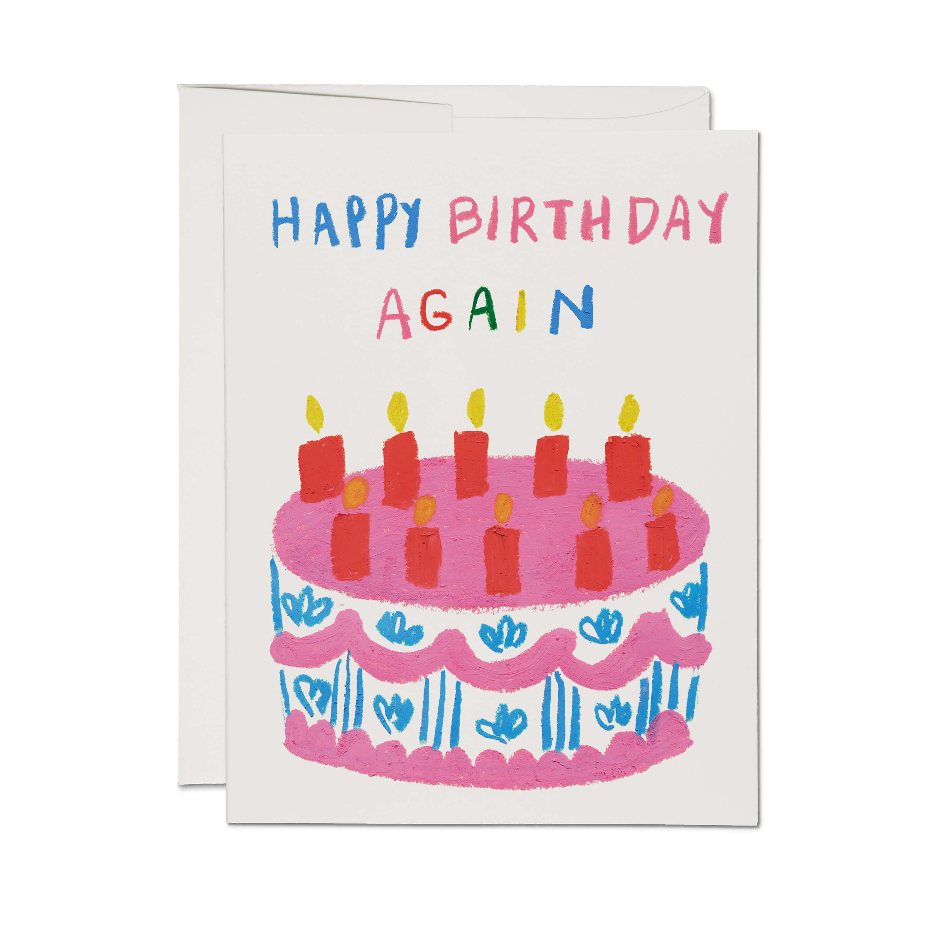 Birthday Again greeting card Single