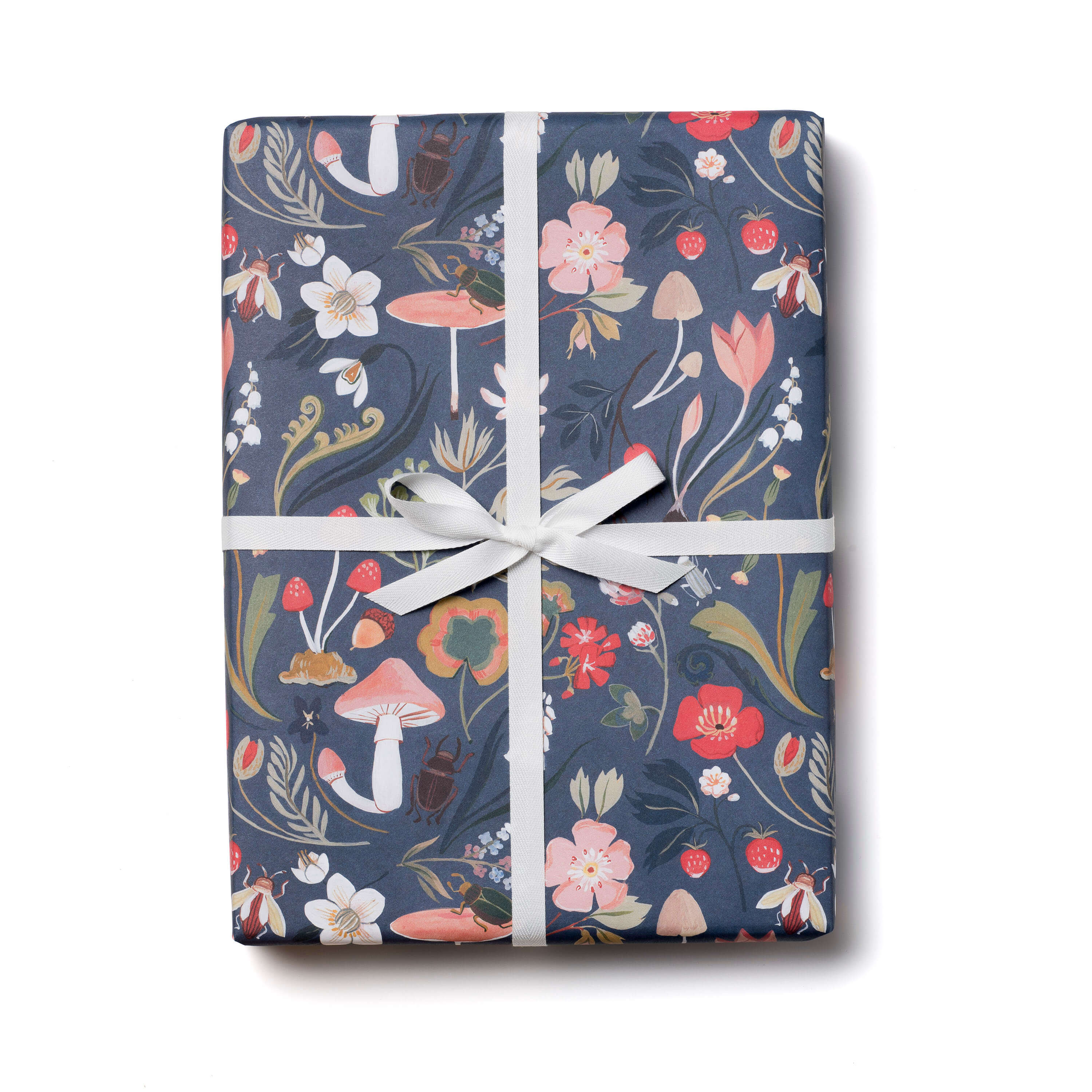 Forest Blue wrapping paper SINGLE