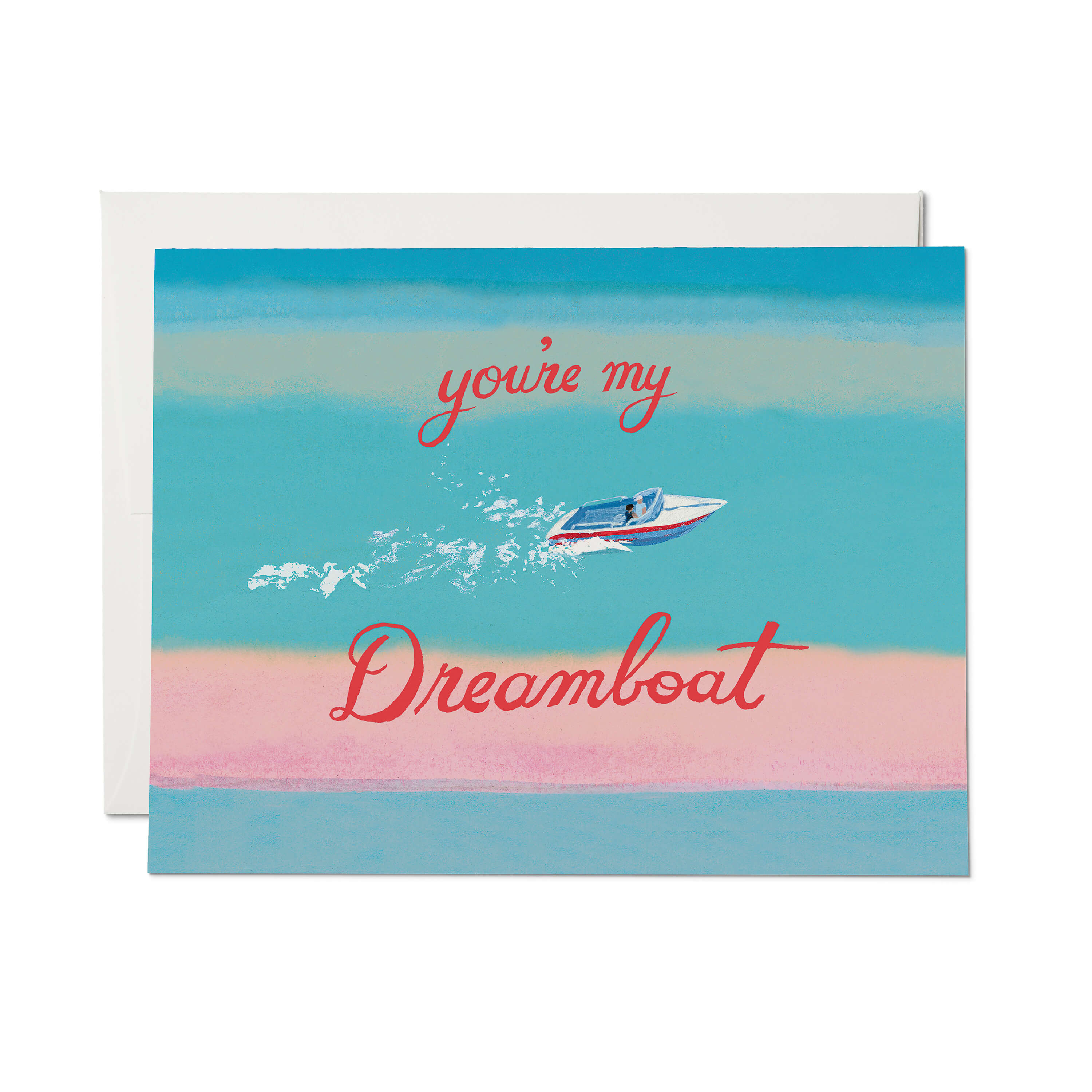 My Dreamboat greeting card Single