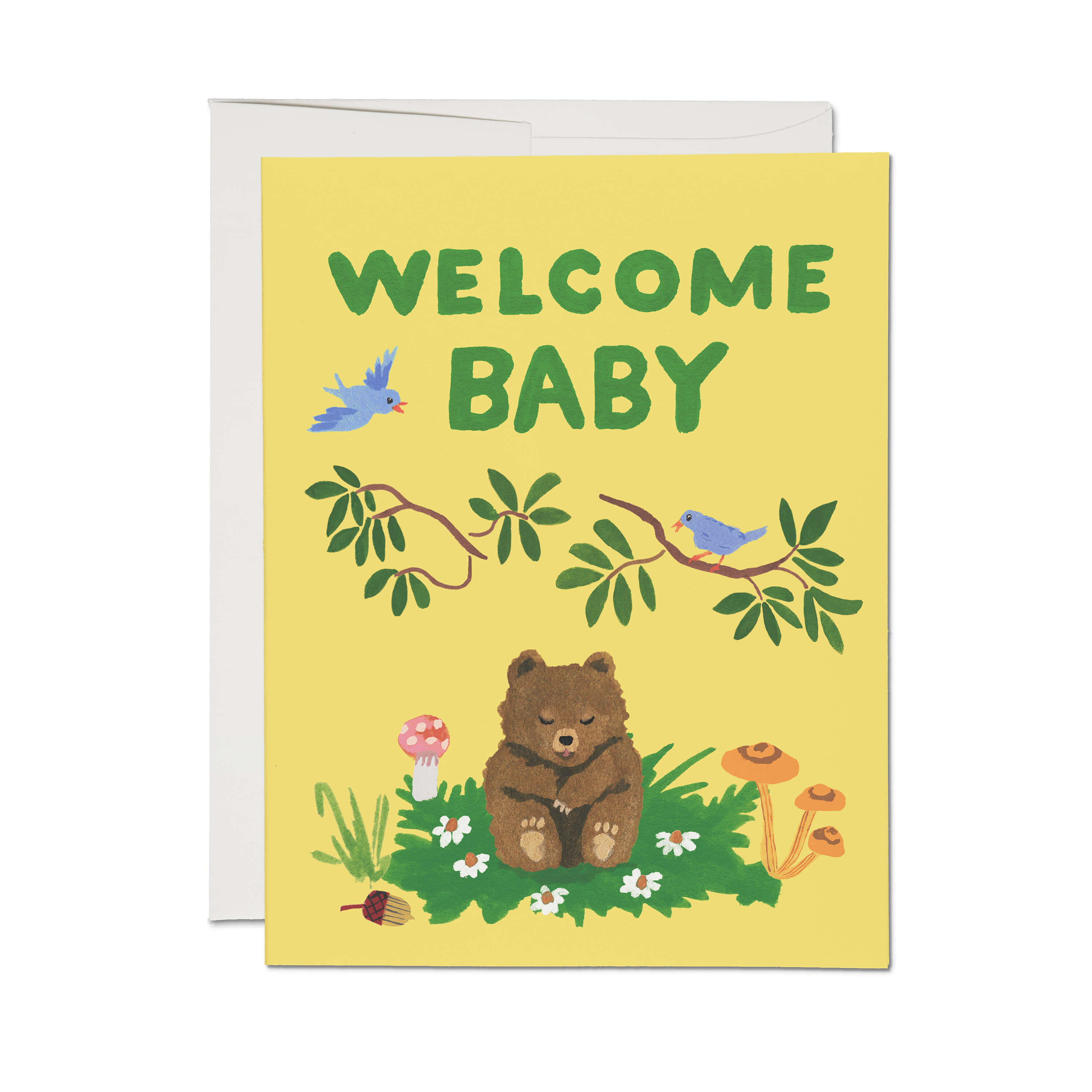 Baby Cub greeting card Single