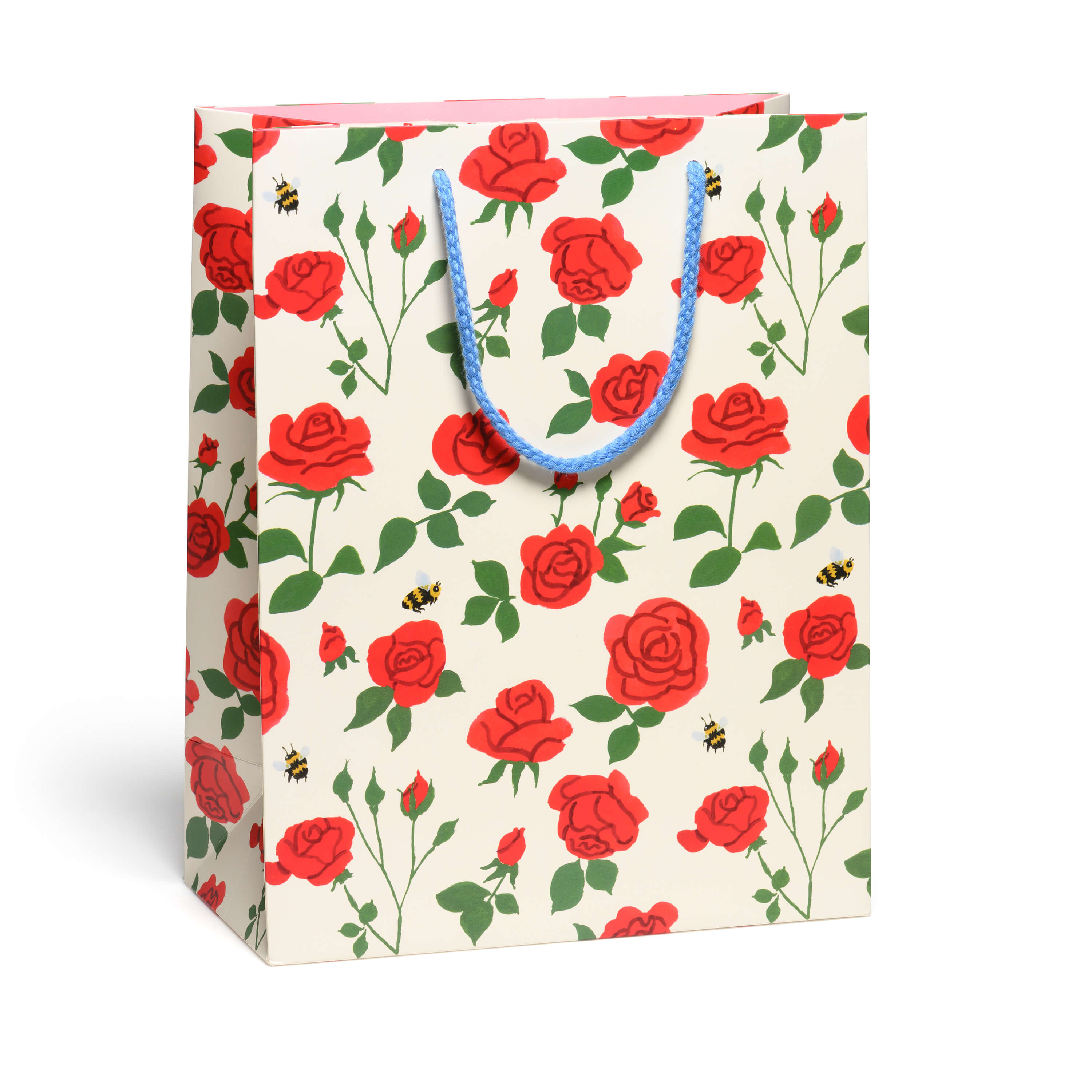 Blooming Roses large gift bag Large