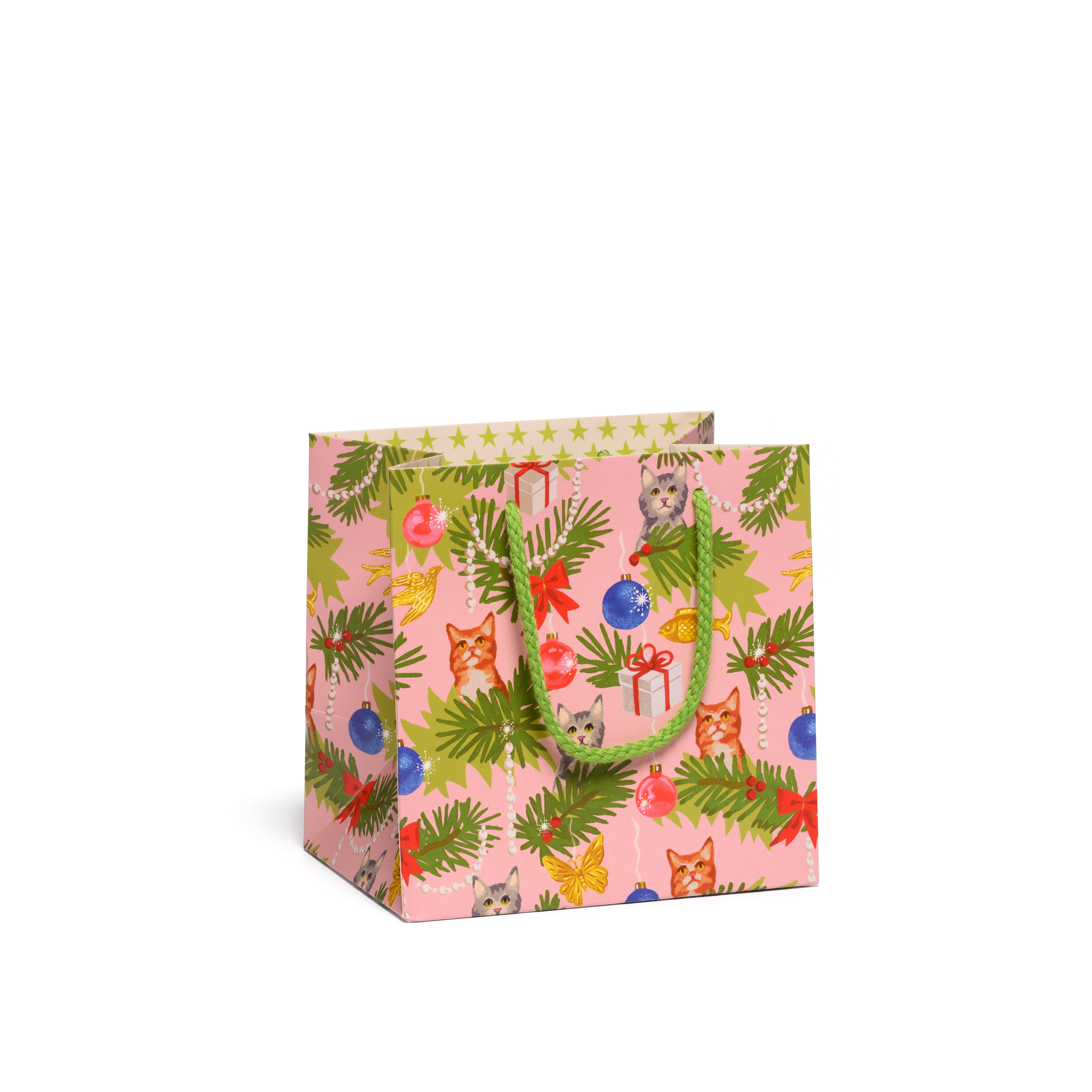 Meowy Christmas gift bags