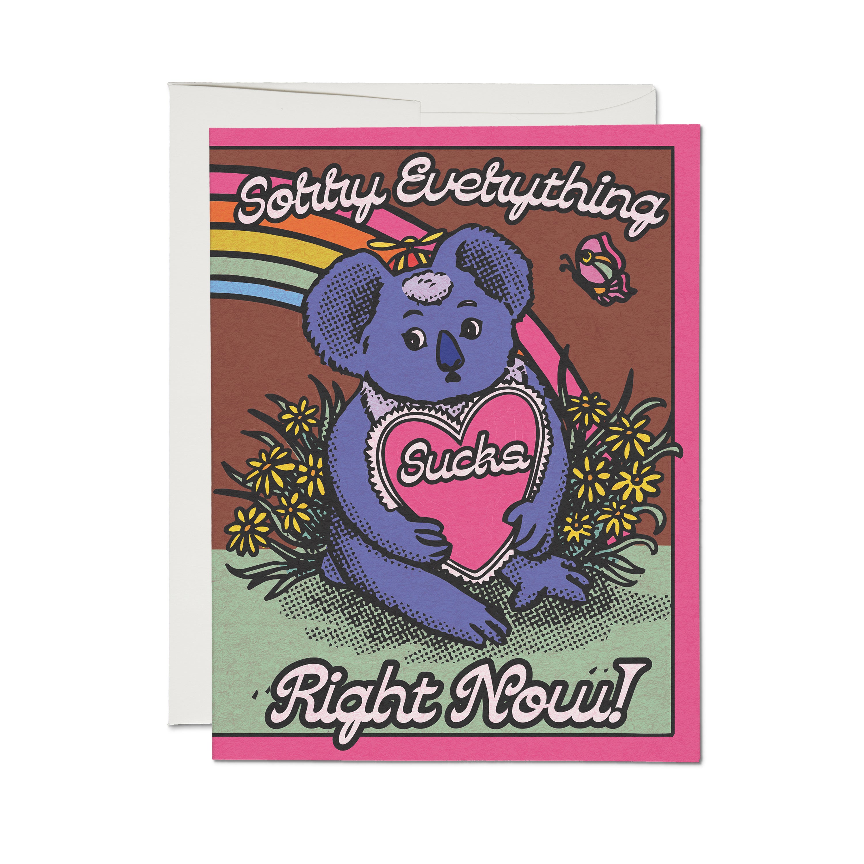 Sorry Koala greeting card Single