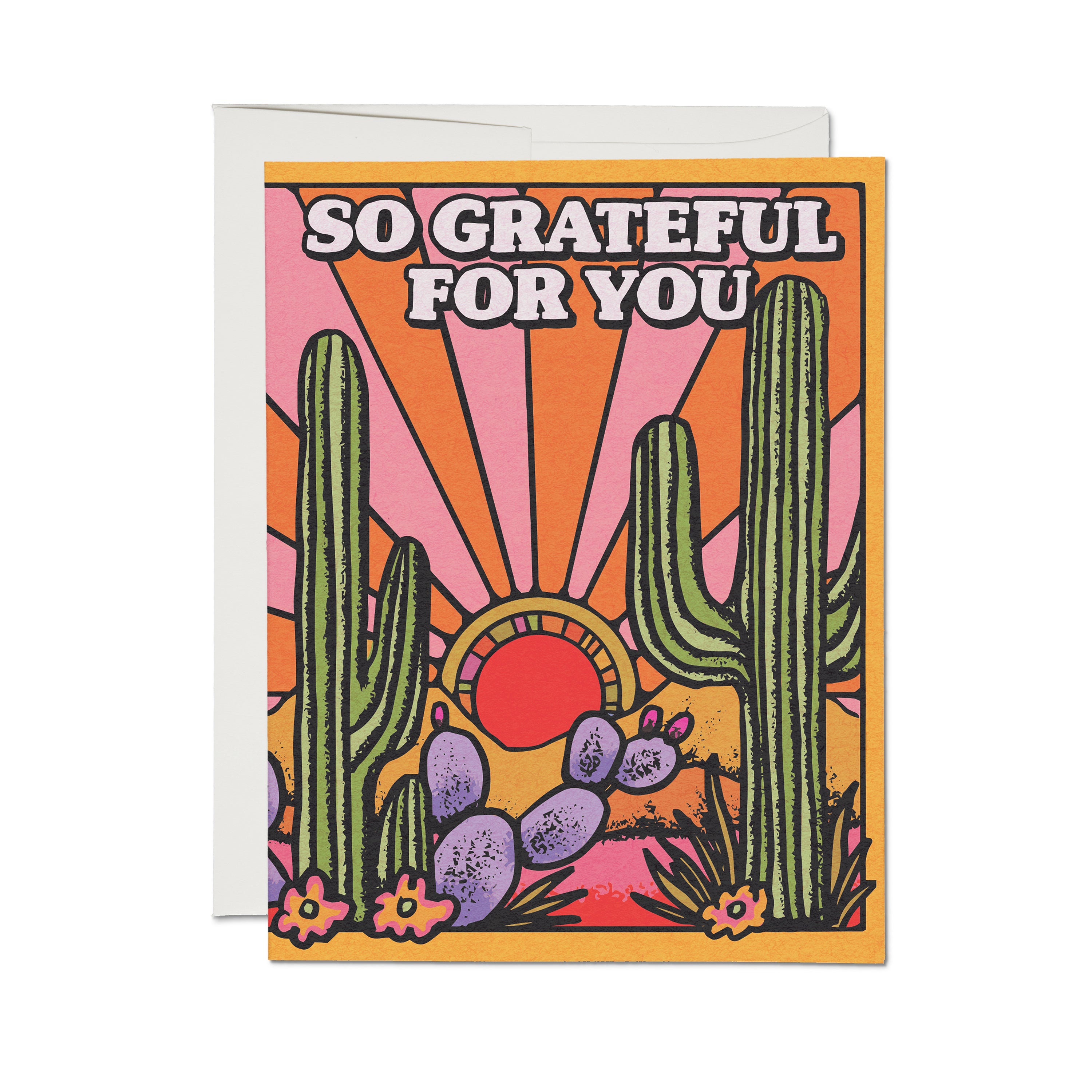 Grateful Cacti greeting card Boxed Set of 8