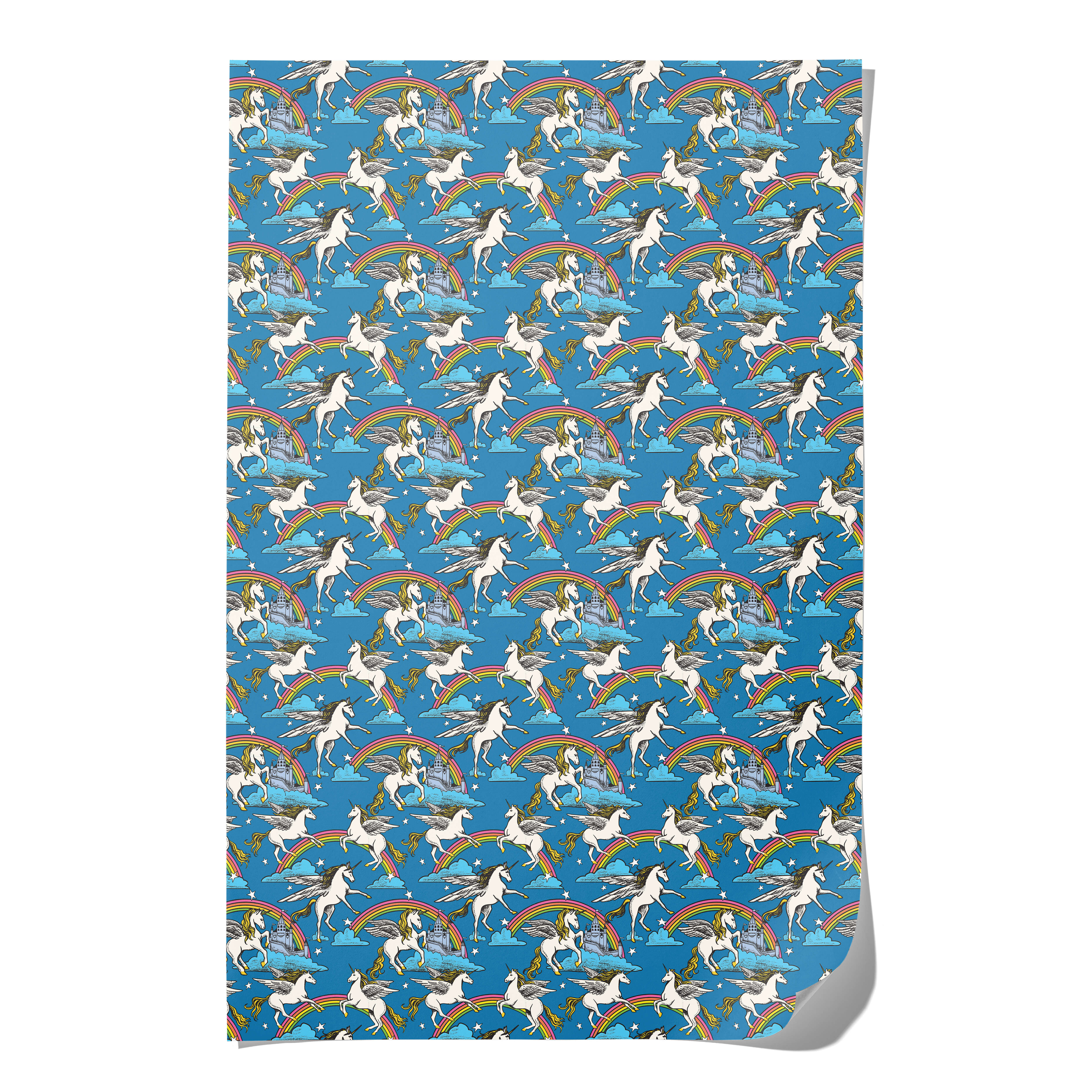 Unicorn Queen wrapping paper Single