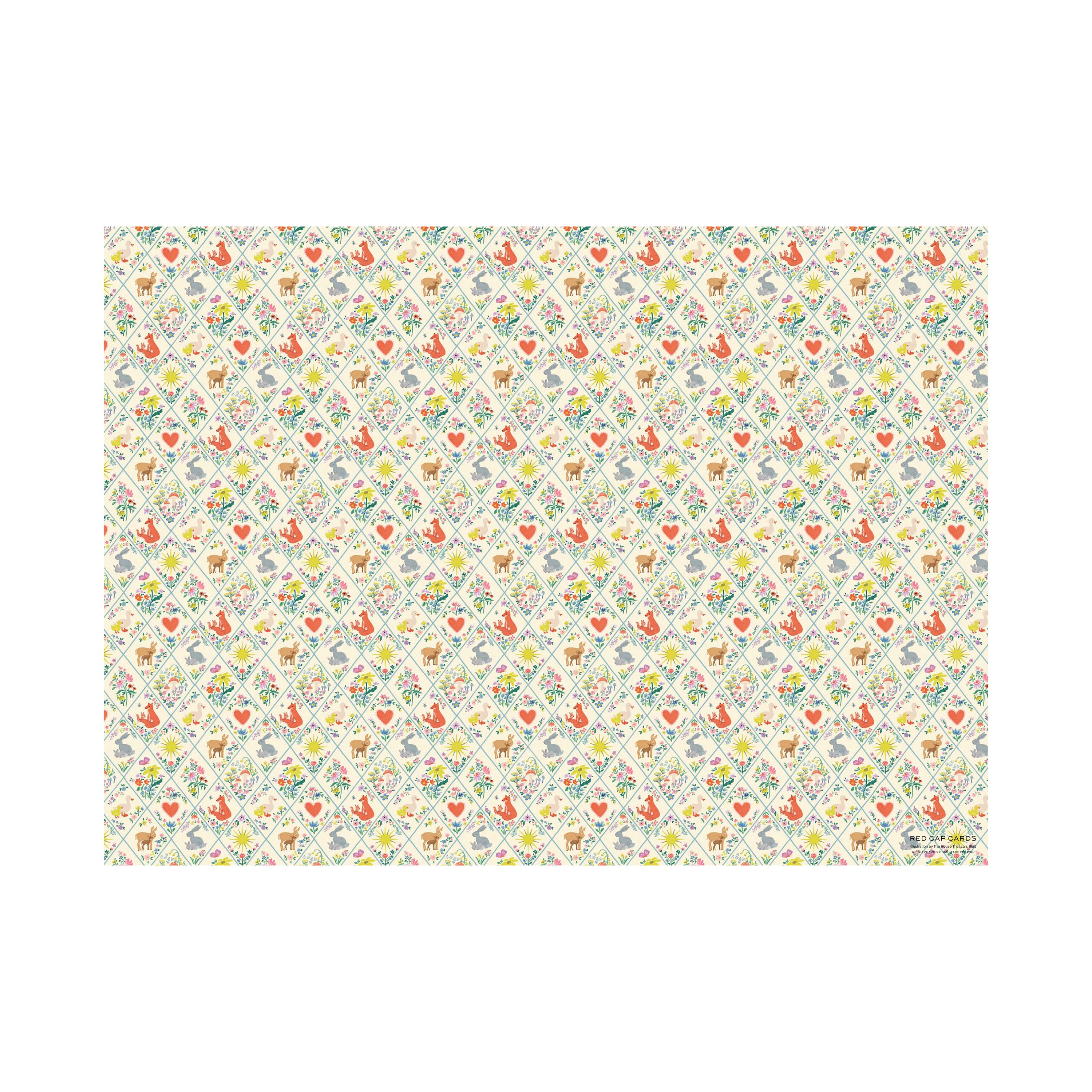 Woodland Critters wrapping paper