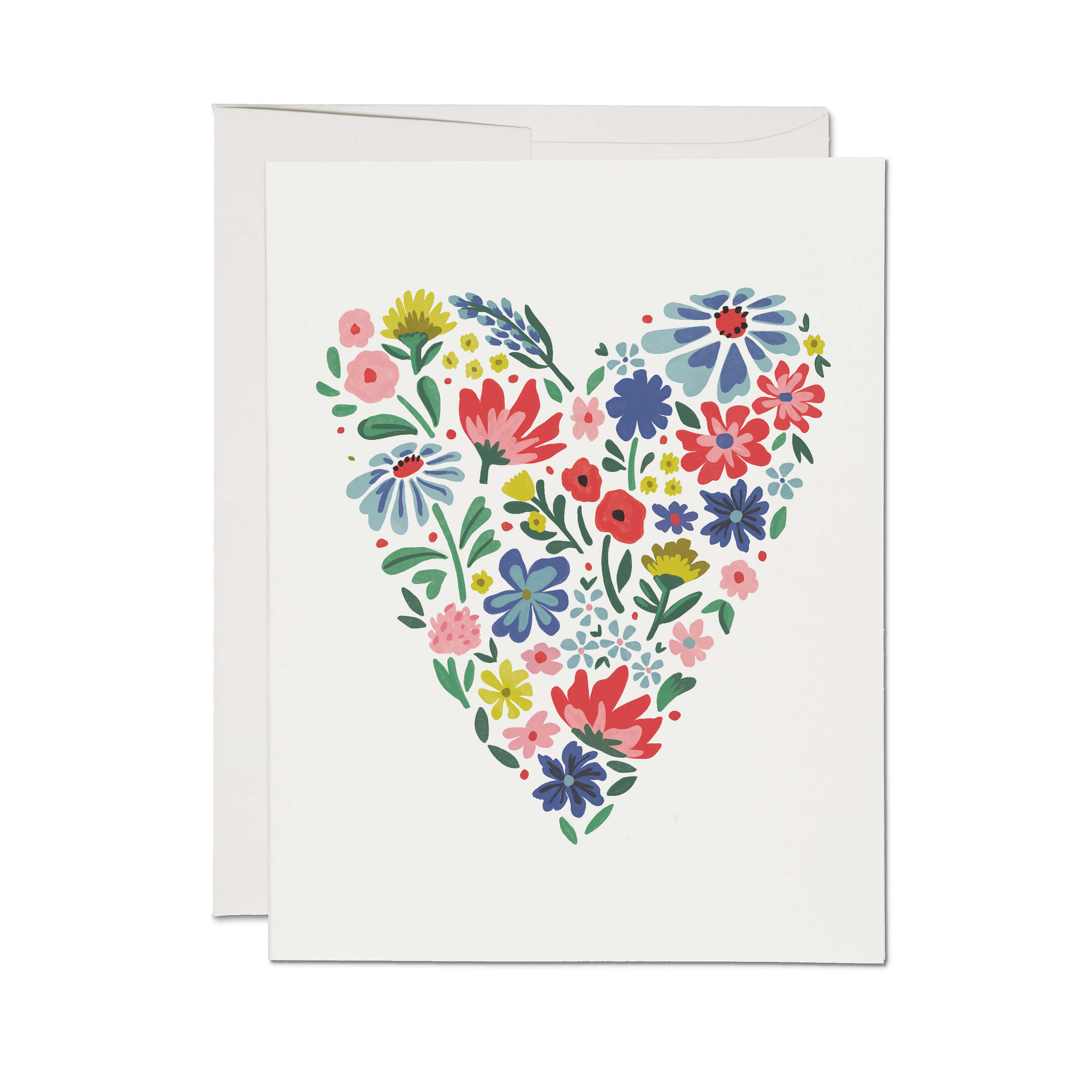 Blossom Heart greeting card Single