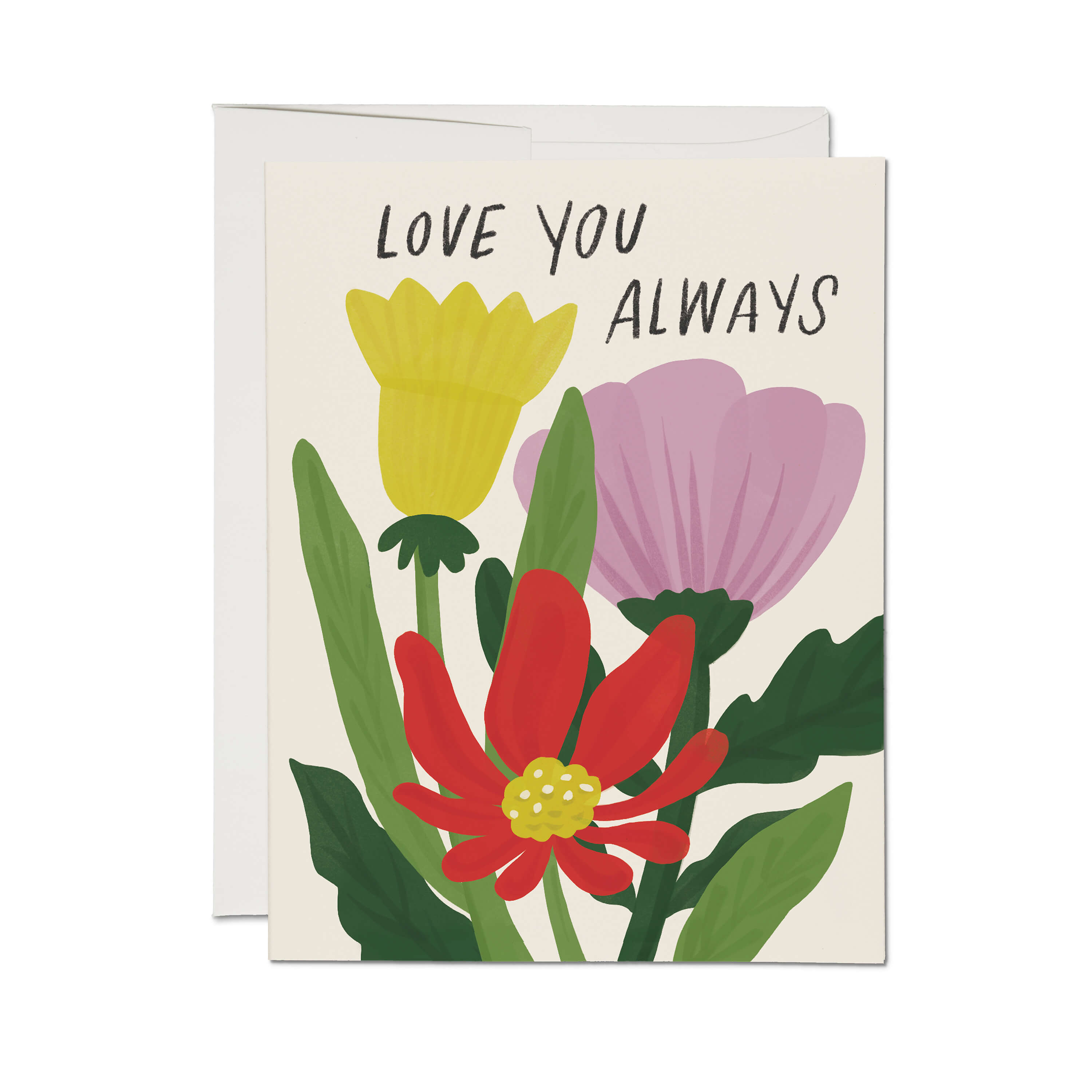 Forever in Bloom greeting card Single