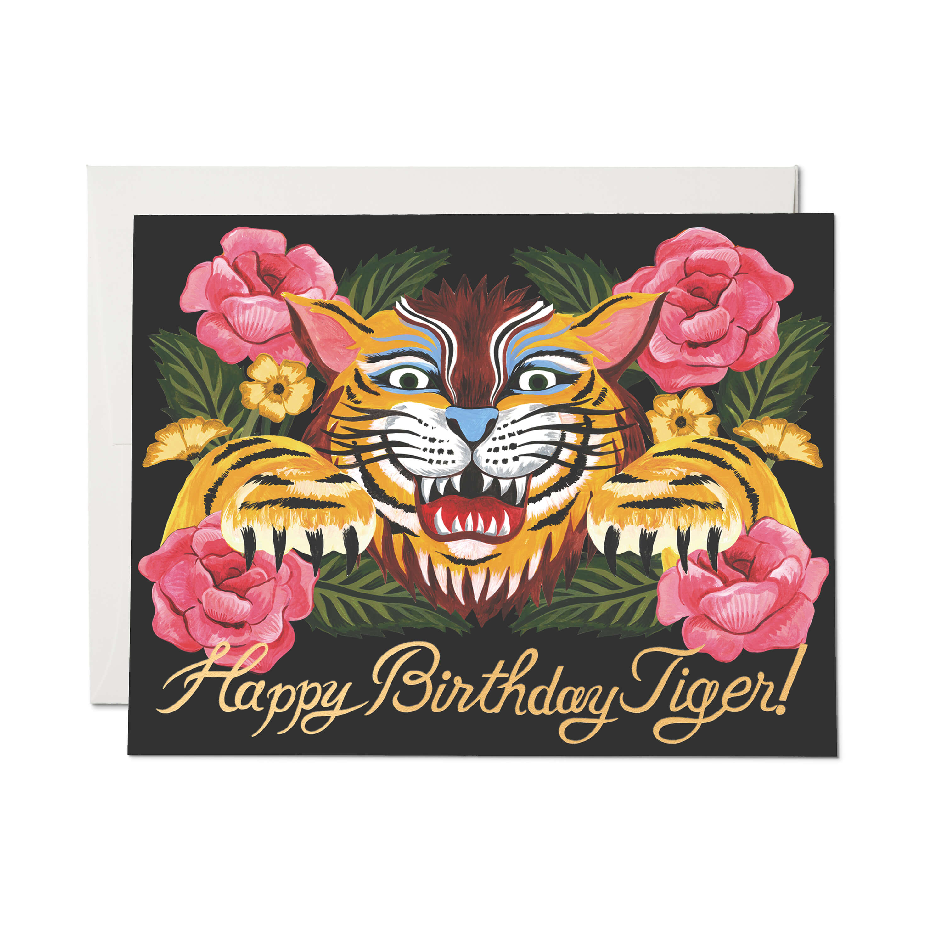 Birthday Roar greeting card Single