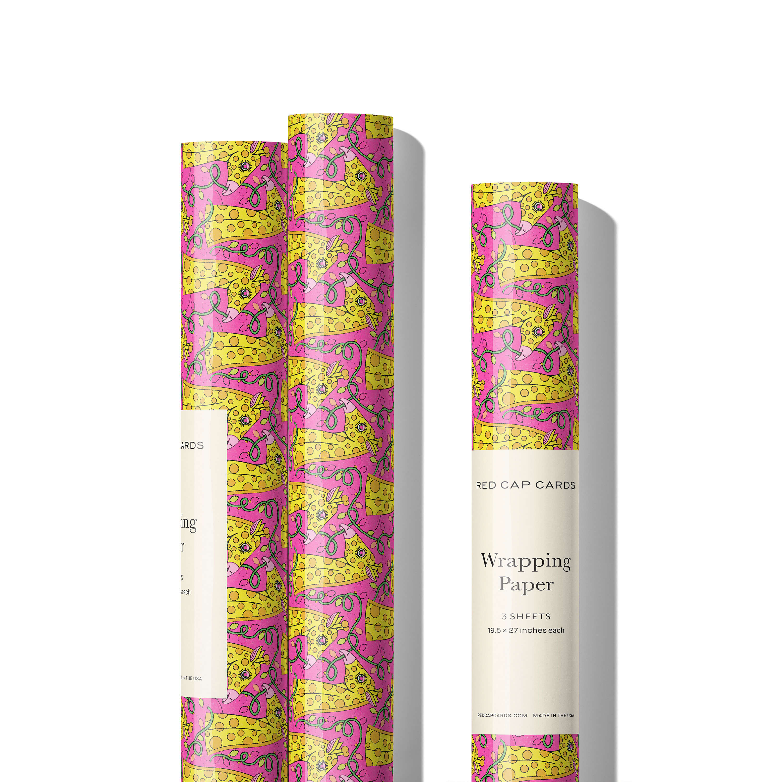 Giraffe Topper wrapping paper Single