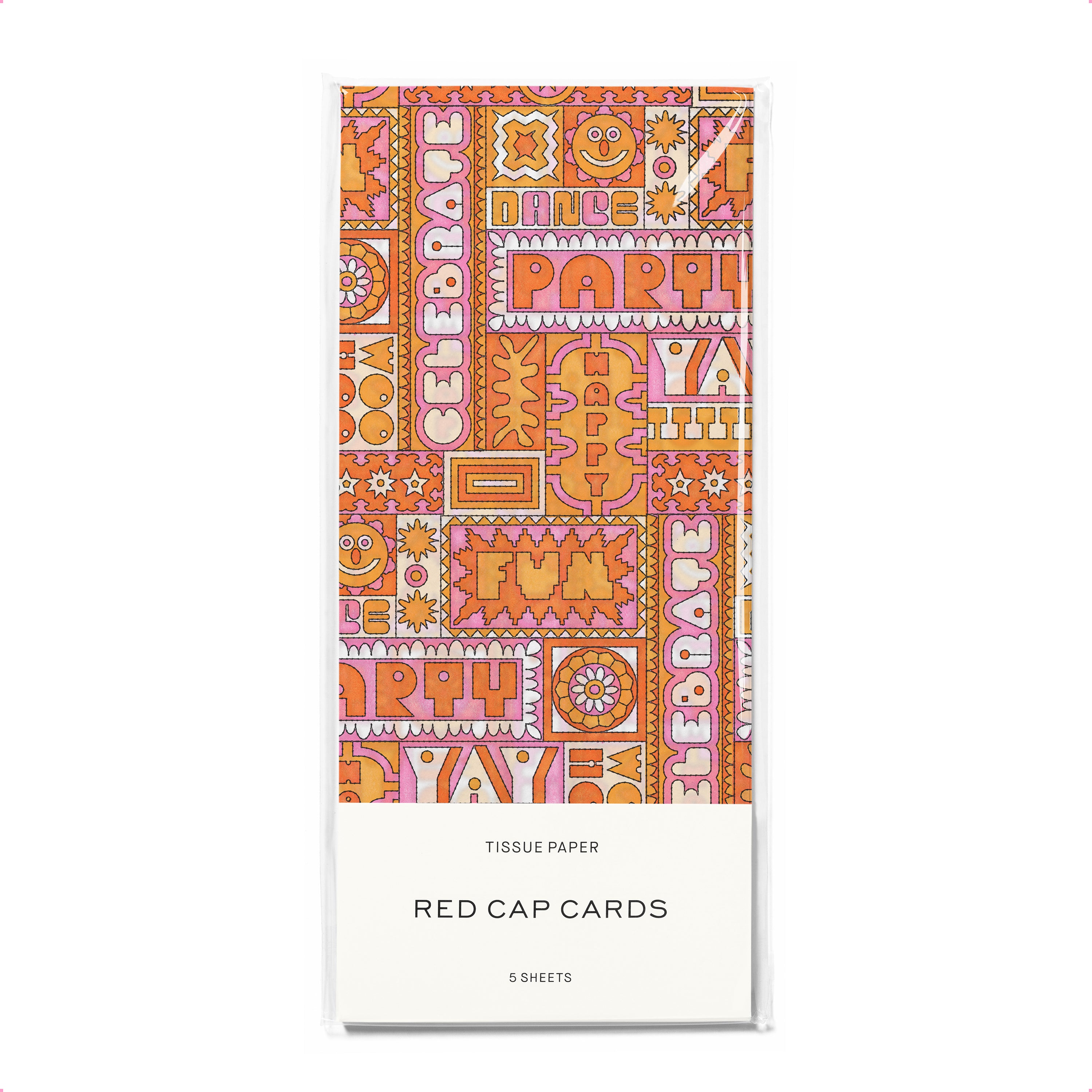Party Fun tissue paper – Red Cap Cards