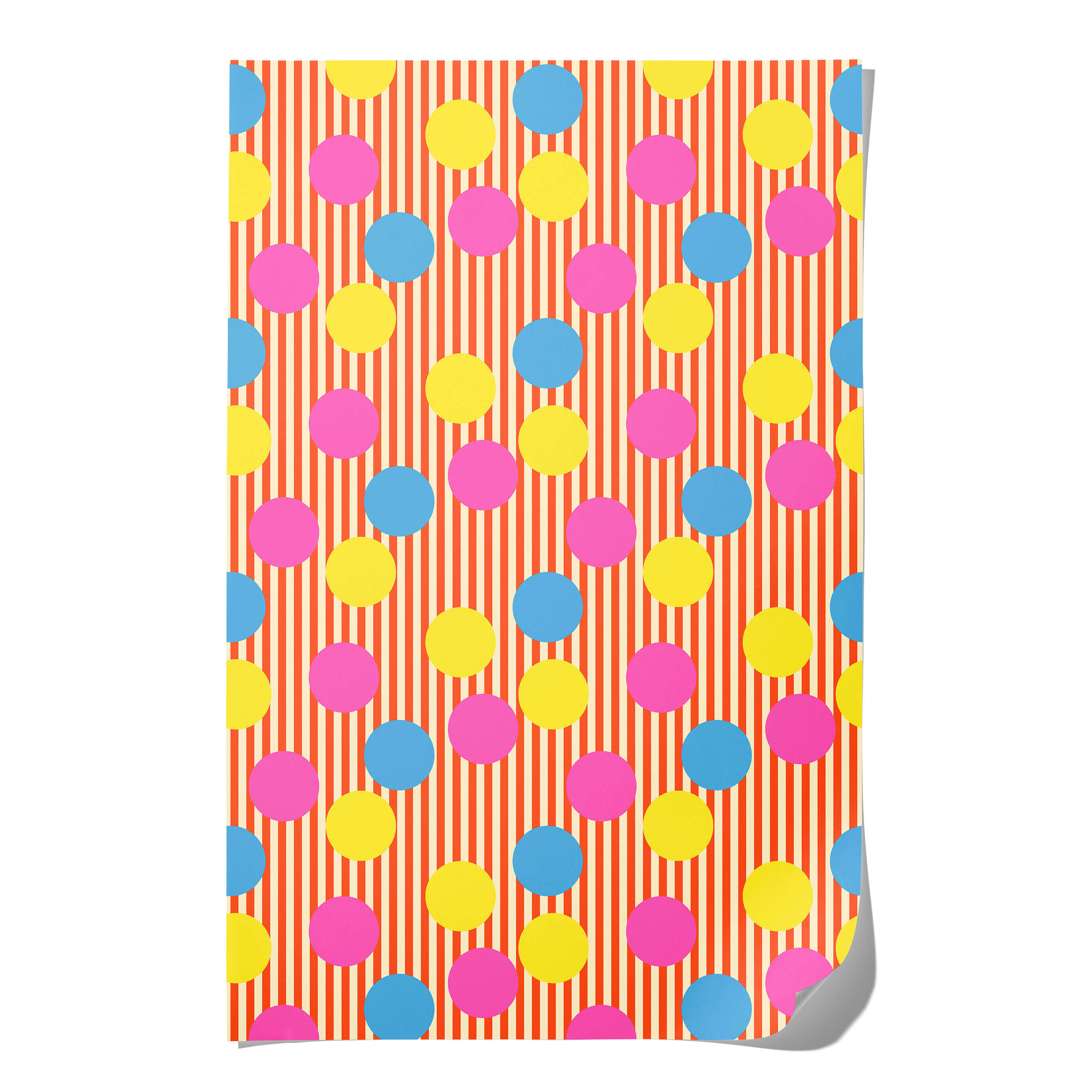 Polka Dots wrapping paper Single